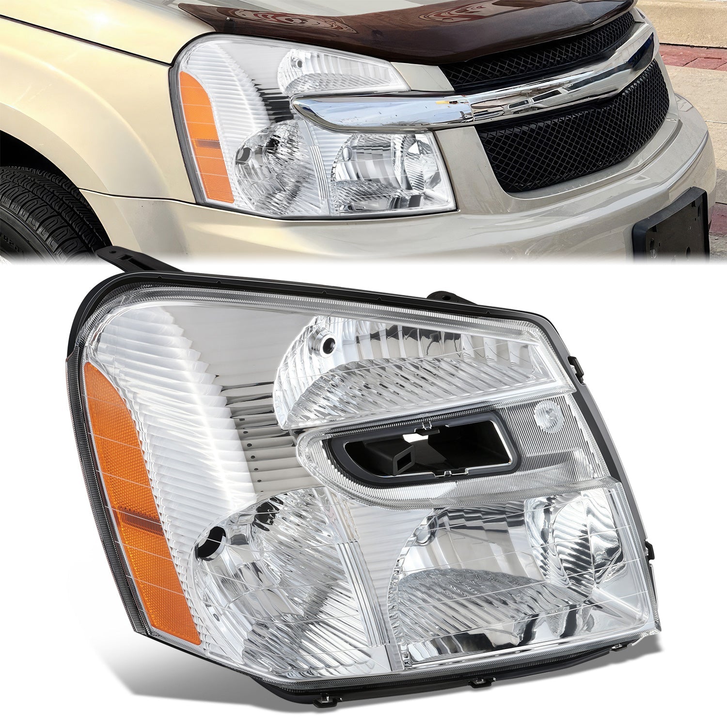 Factory Style Headlight (Right) <br>05-09 Chevy Equinox