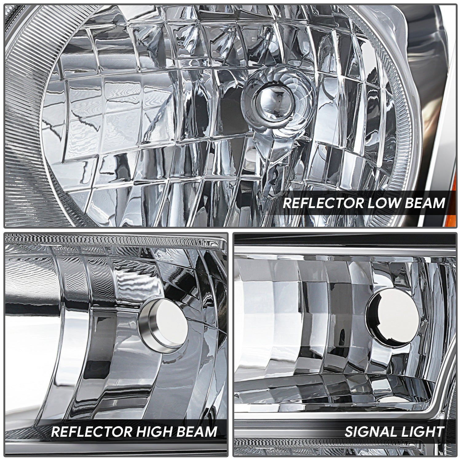 Factory Style Headlight (Left) <br>12-15 Honda Pilot