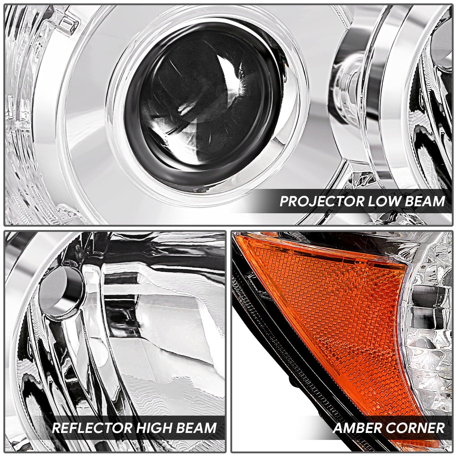 Factory Style Projector Headlight (Right) <br> 06-09 Toyota 4Runner