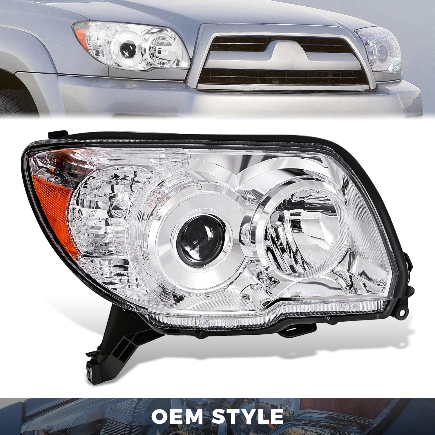 Factory Style Projector Headlight (Right) <br> 06-09 Toyota 4Runner