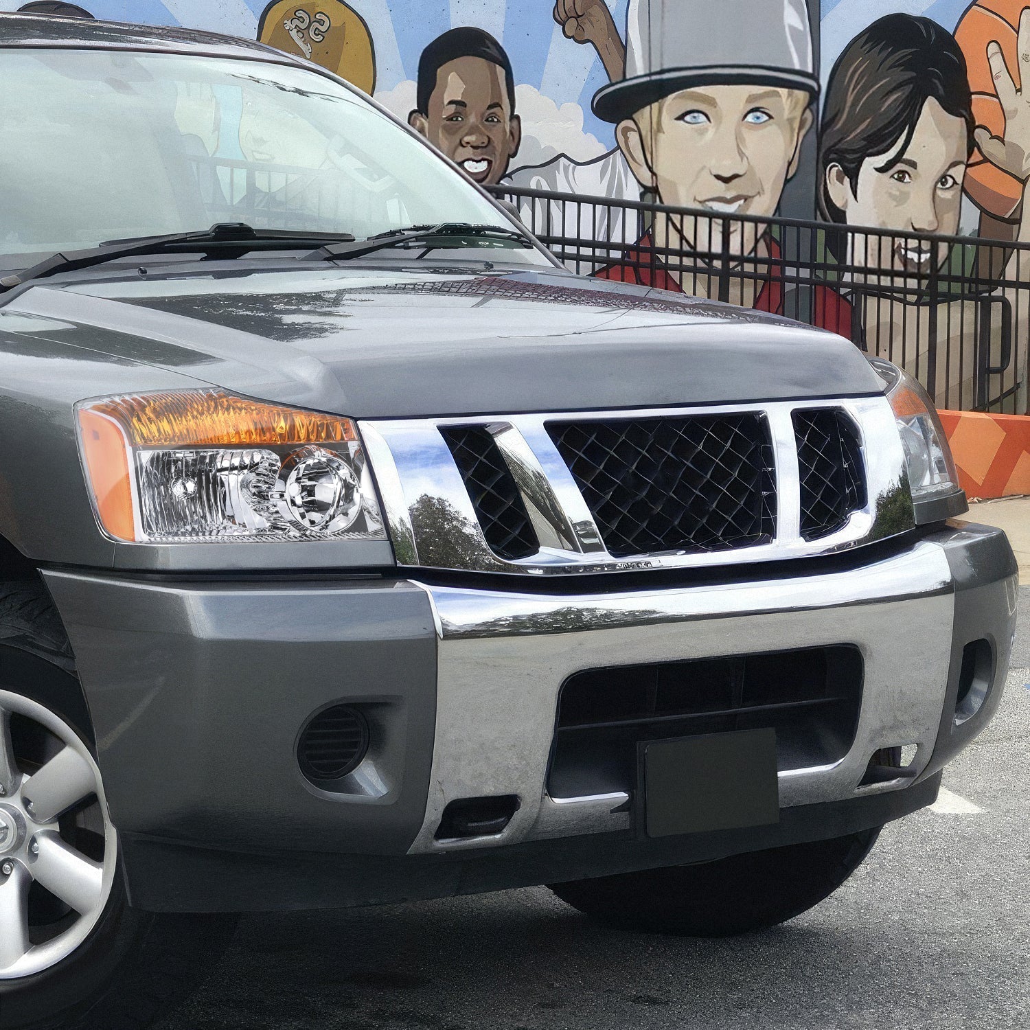 Factory Style Headlight (Right) <br> 08-15 Nissan Titan