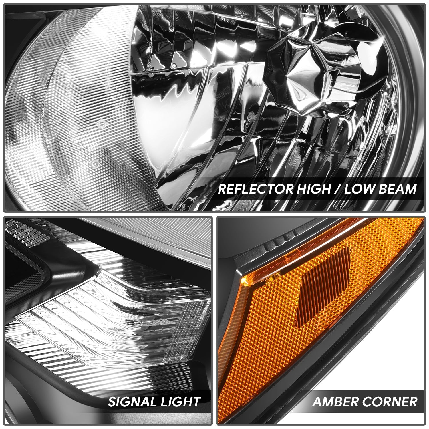 Factory Style Headlight (Left) <br> 12-14 Honda CR-V