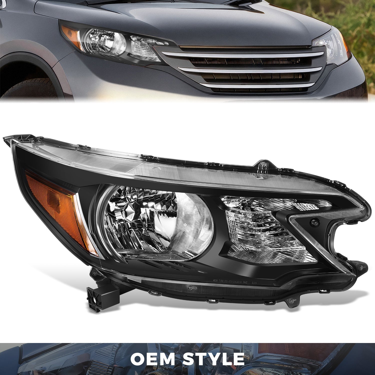 Factory Style Headlight (Right) <br> 12-14 Honda CR-V