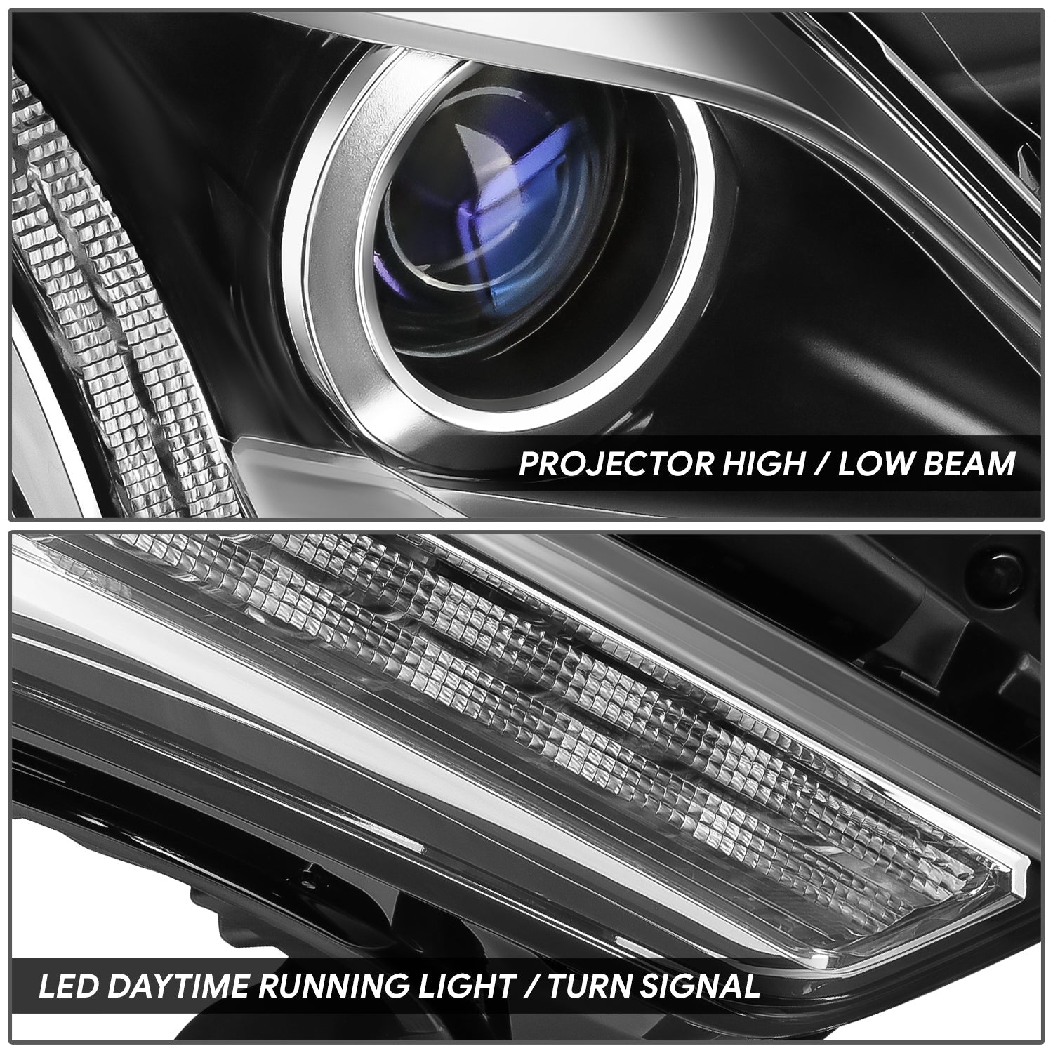 LED DRL Projector Headlight (Right) <br>17-19 Cadillac XT5