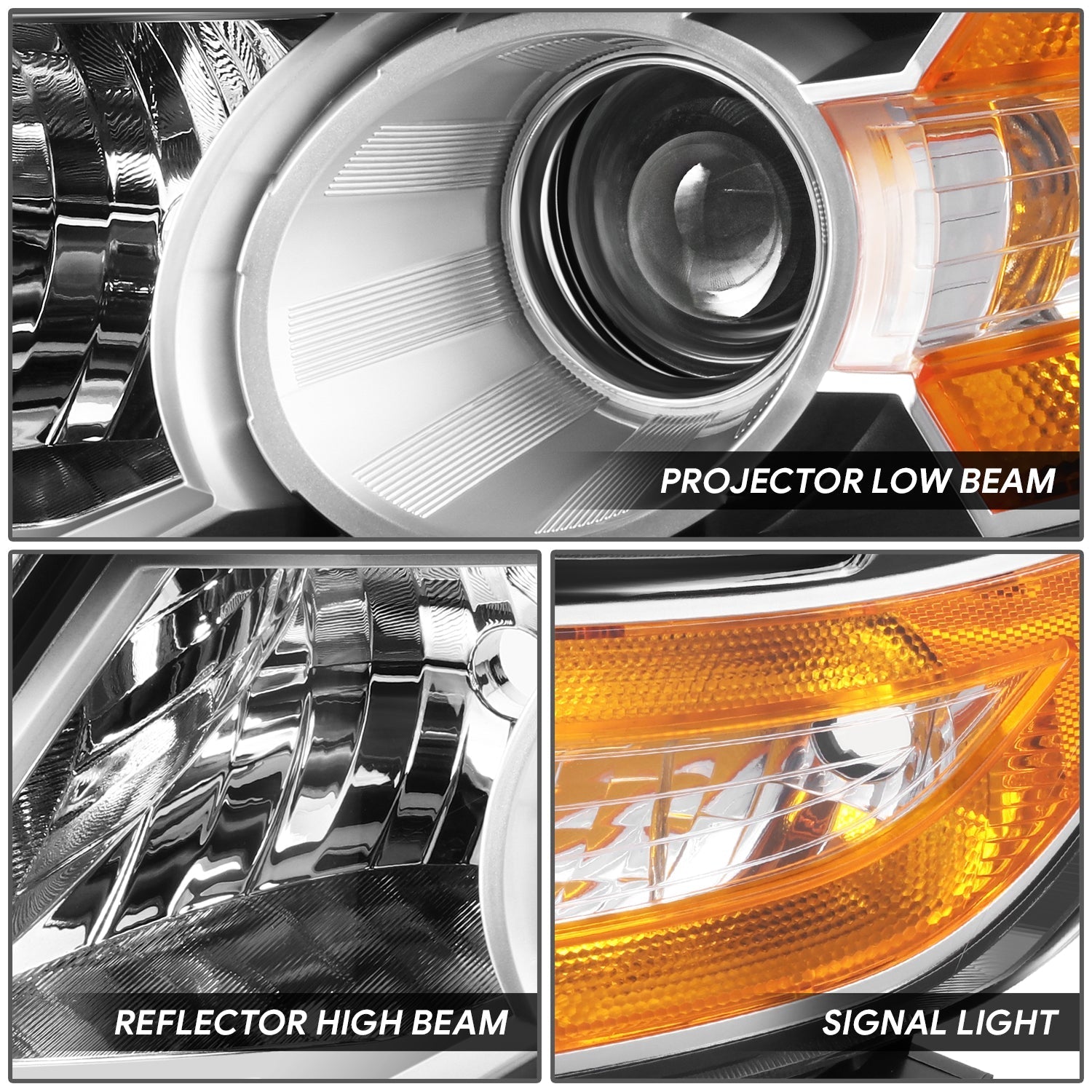 Factory Style Projector Headlight (Left) <br> 14-17 Honda Odyssey