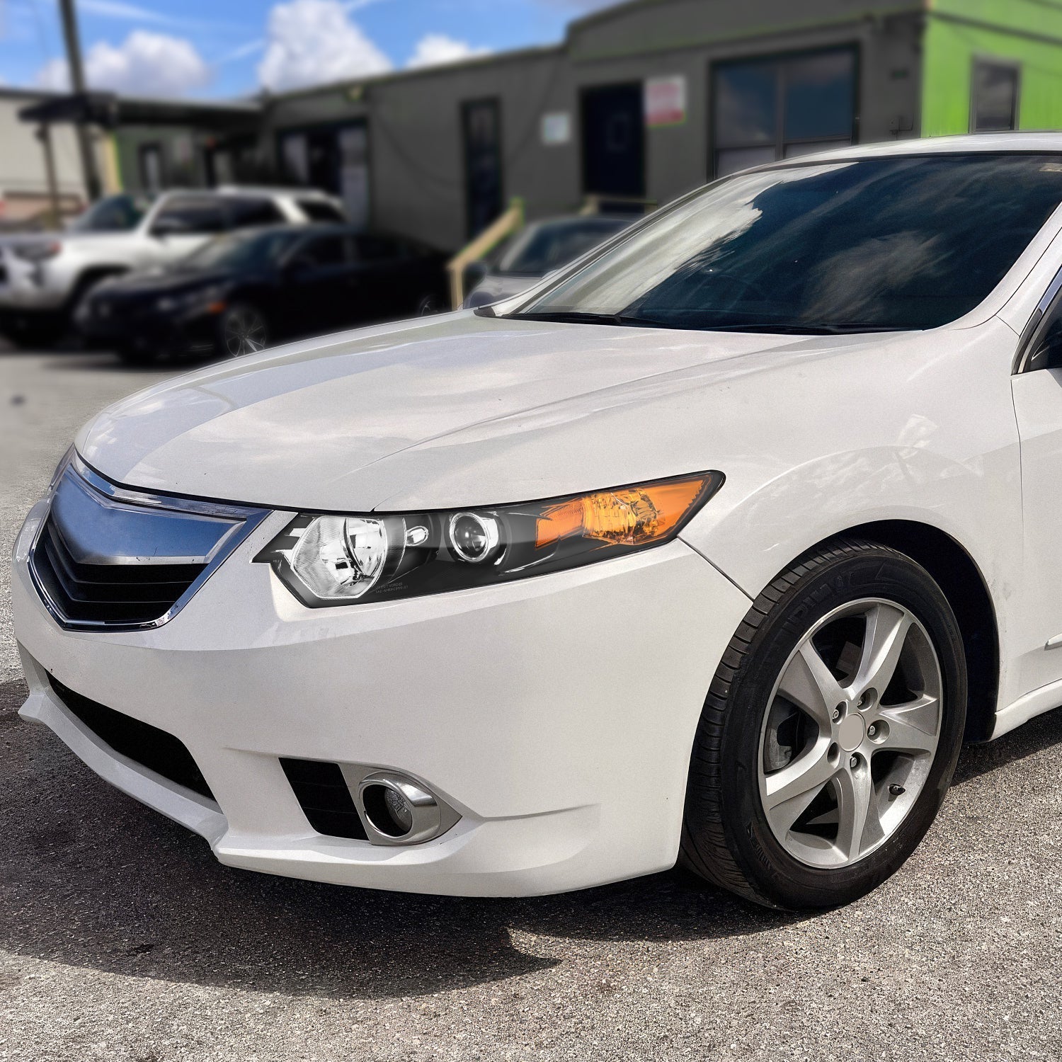 Factory Style Projector Headlight (Left) <br> 09-14 Acura Tsx