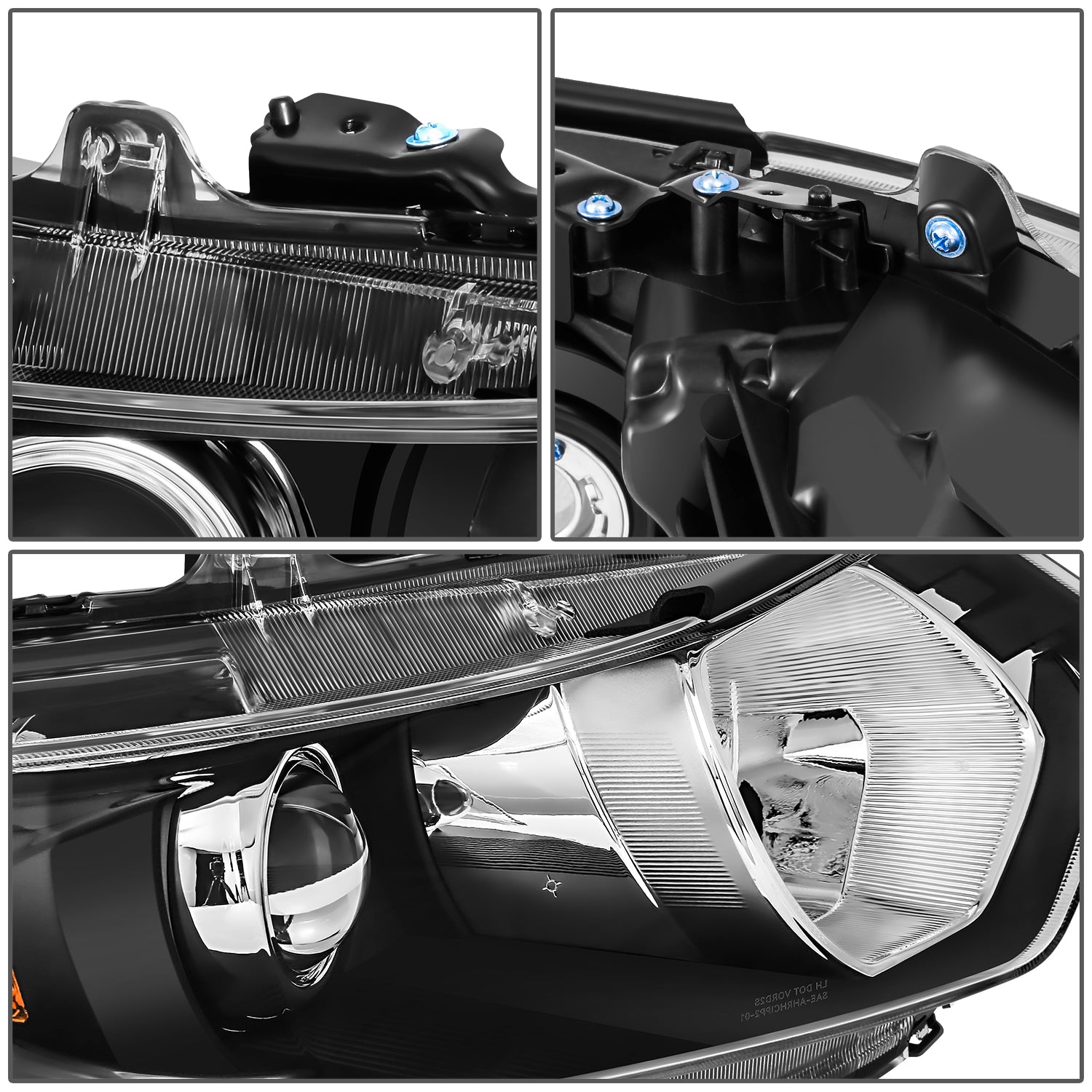 Factory Style Projector Headlight (Right) <br> 09-14 Acura Tsx