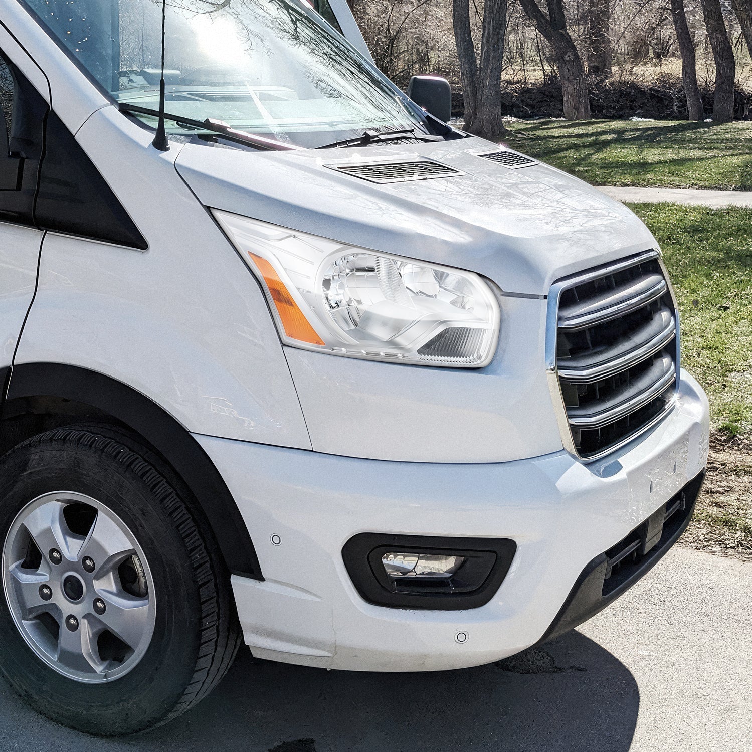 Factory Style Headlight (Right) <br> 15-23 Ford Transit 150, 250, 350