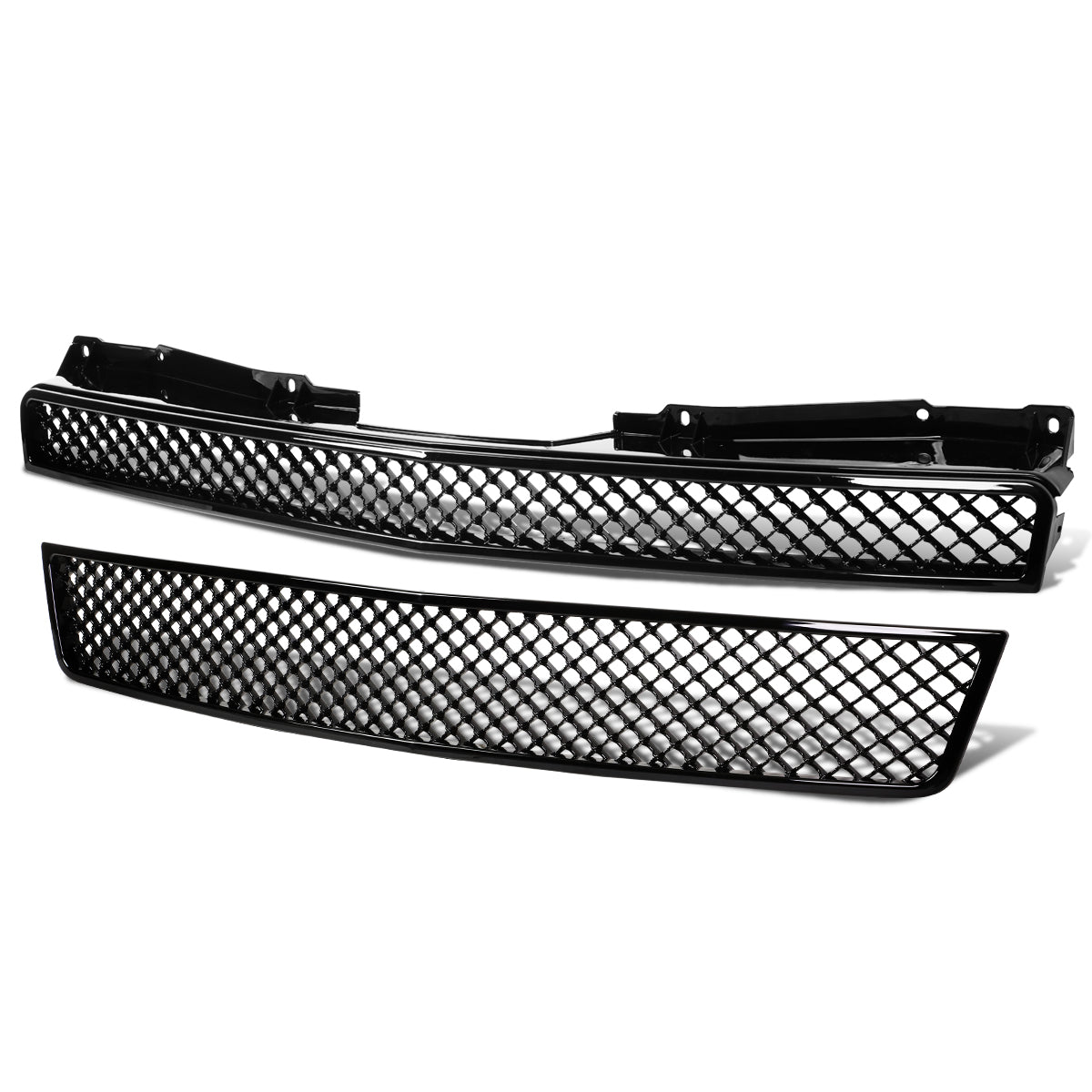 07-14 Chevy Tahoe Avalanche Suburban 1500 2500 Front Grille - Diamond Mesh - Black