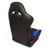 Racing Seats - Reclinable - PVC Leather - Pair
