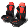 Racing Seats - Reclinable - Leather - Type-R - Pair