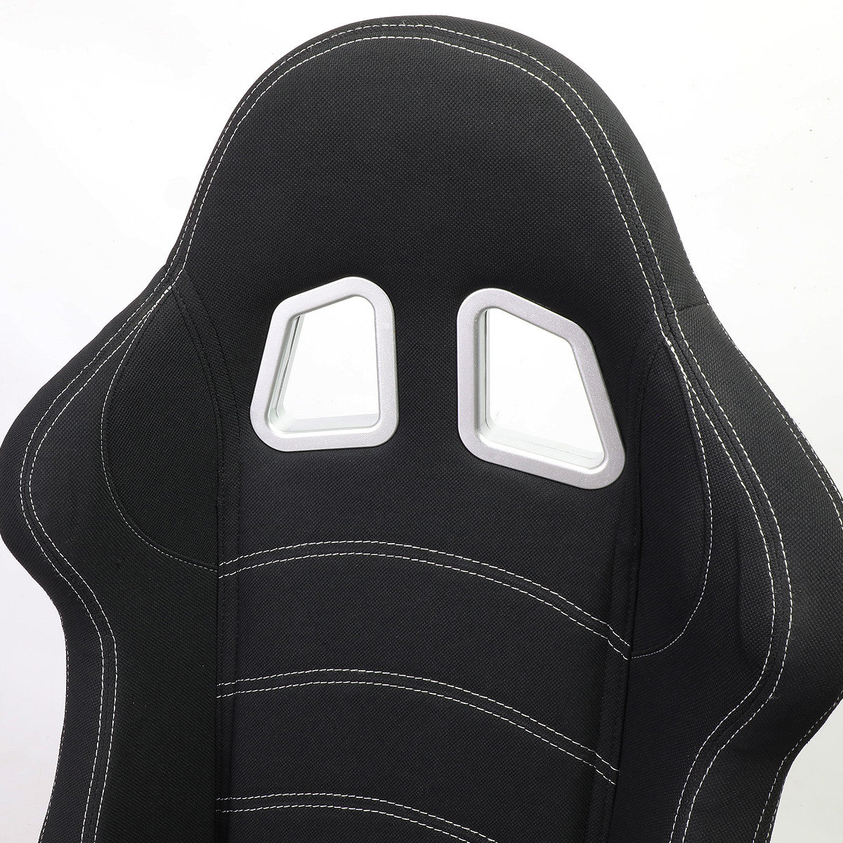Racing Seats - Reclinable - Woven Fabric - Pair