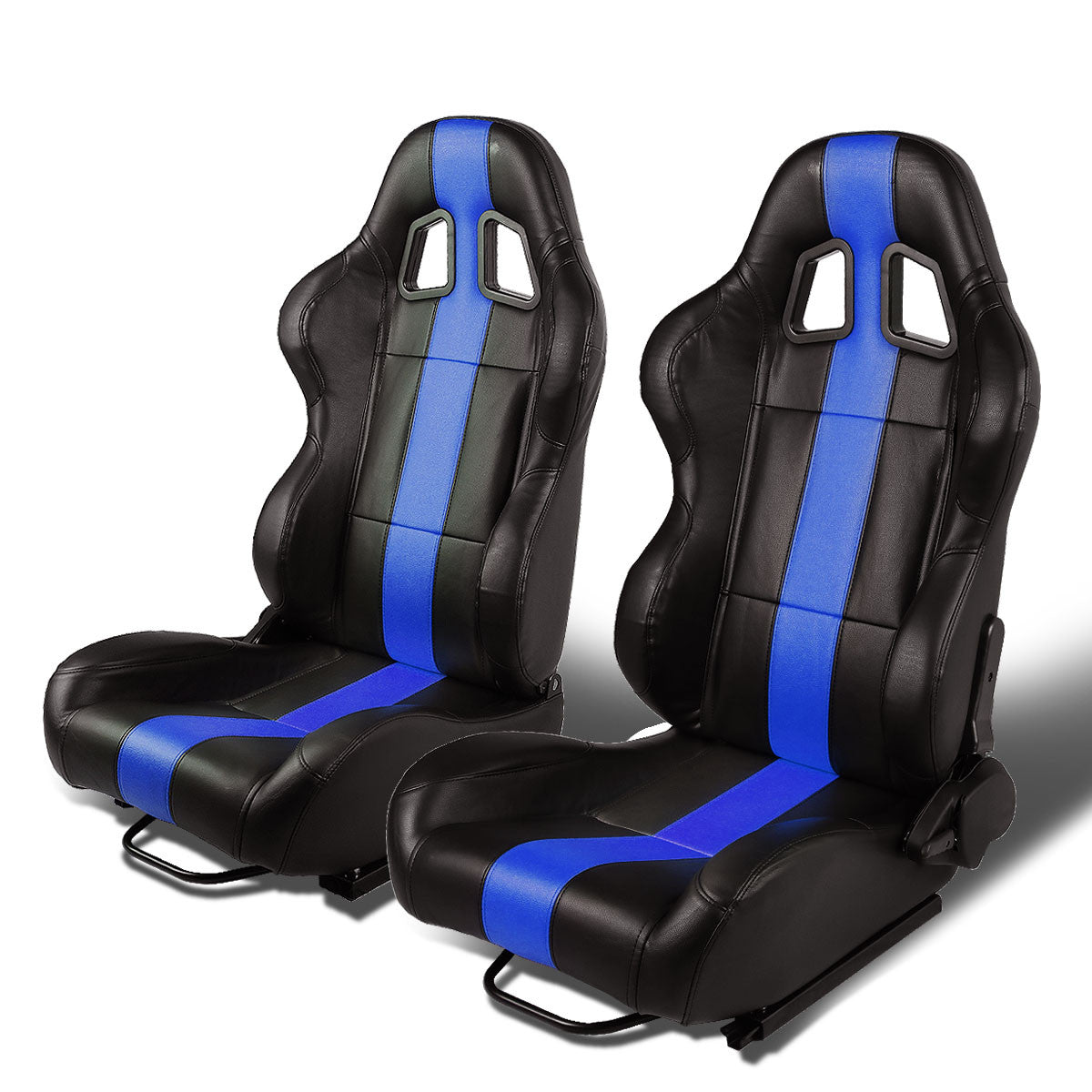 Racing Seats - Reclinable Leather - Type-R - Pair