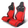 D-Motoring - Racing Seats - Reclinable - Fabric - Pair - 7