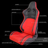D-Motoring - Racing Seats - Reclinable - Fabric - Pair - 1