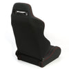 Left / Driver Side Type-R Reclinable Woven Upholstery Cloth Racing Seat w/Universal Slider