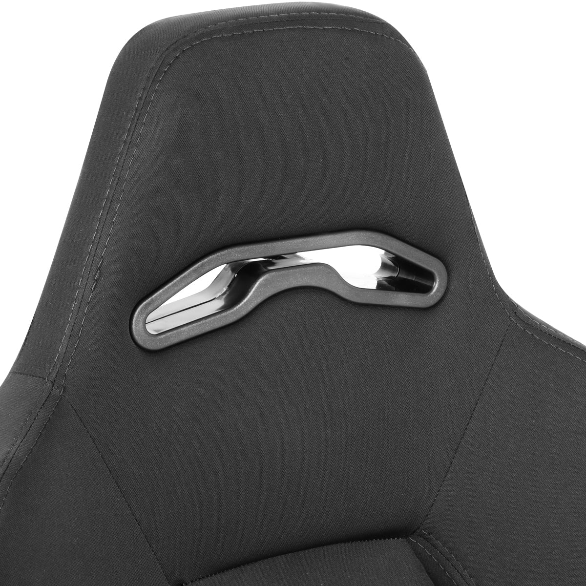 Right / Passenger Side Reclinable Woven Fabric Racing Seat