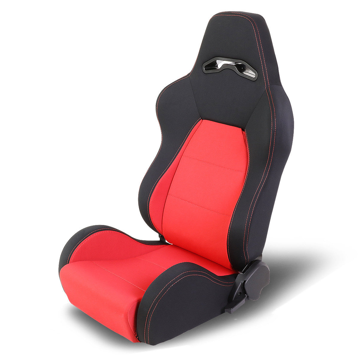 Racing Seat - Reclinable - Woven Fabric - Left