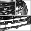 16-17 Ford Explorer Front Upper Bumper Grille - Factory Style - Glossy Black