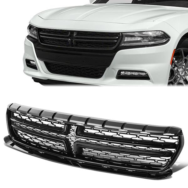 15-18 Dodge Charger Front Bumper Upper Mesh Grille