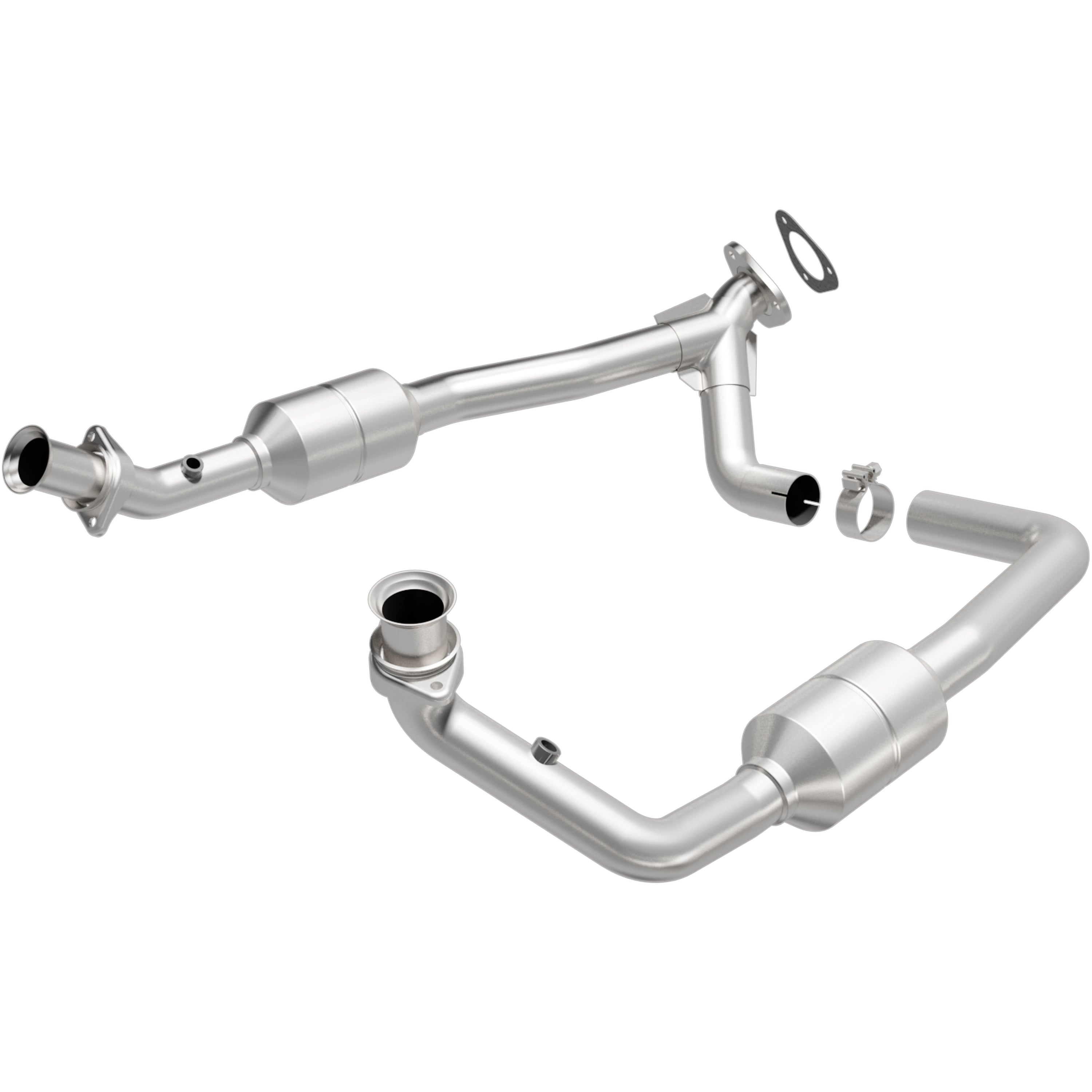 HM Grade Federal / EPA Compliant Direct-Fit Catalytic Converter <br>00-02 Ford E-150-450, Econoline 5.4L