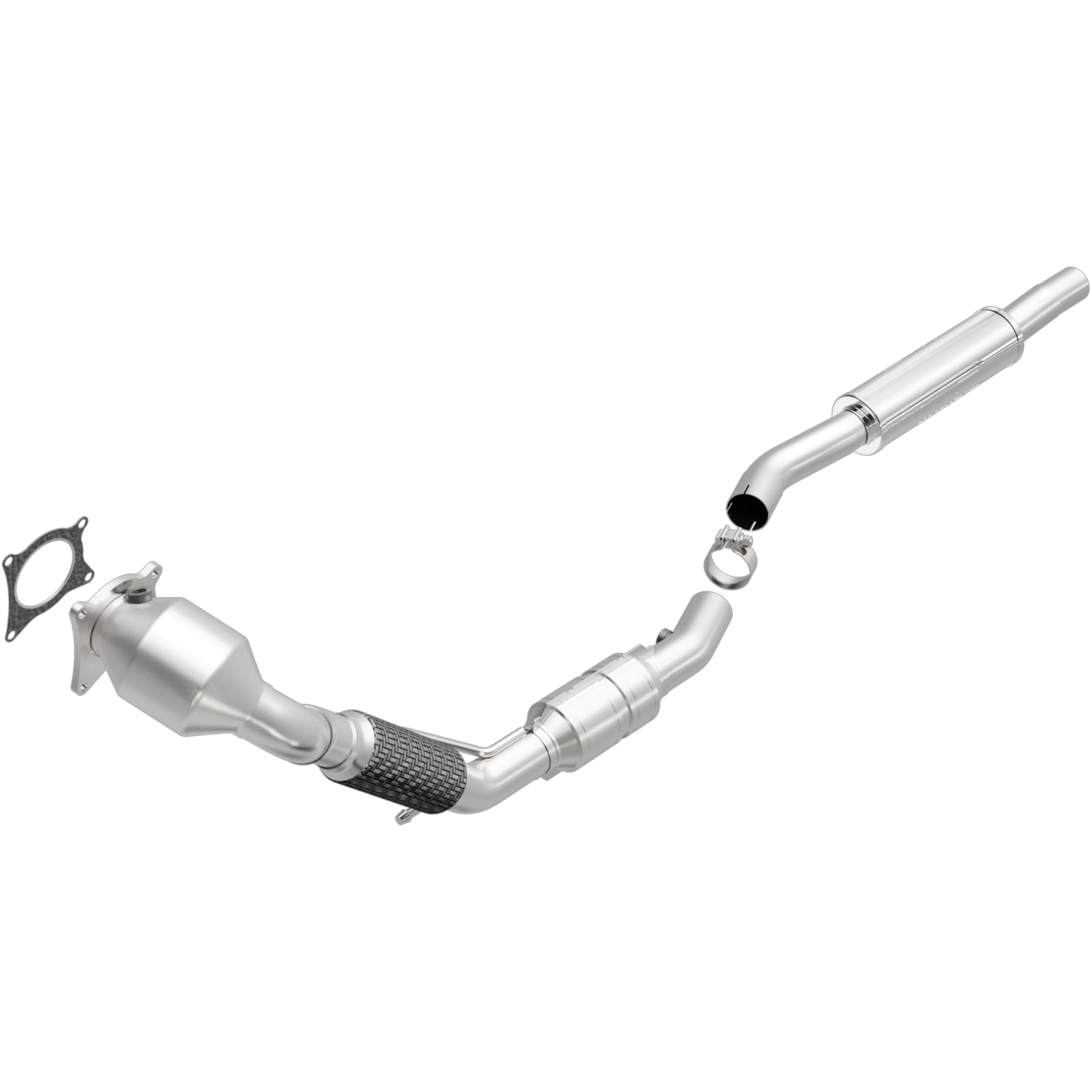 OEM Grade Federal / EPA Compliant Direct-Fit Catalytic Converter <br>09-13 Audi A3 Quattro 2.0L