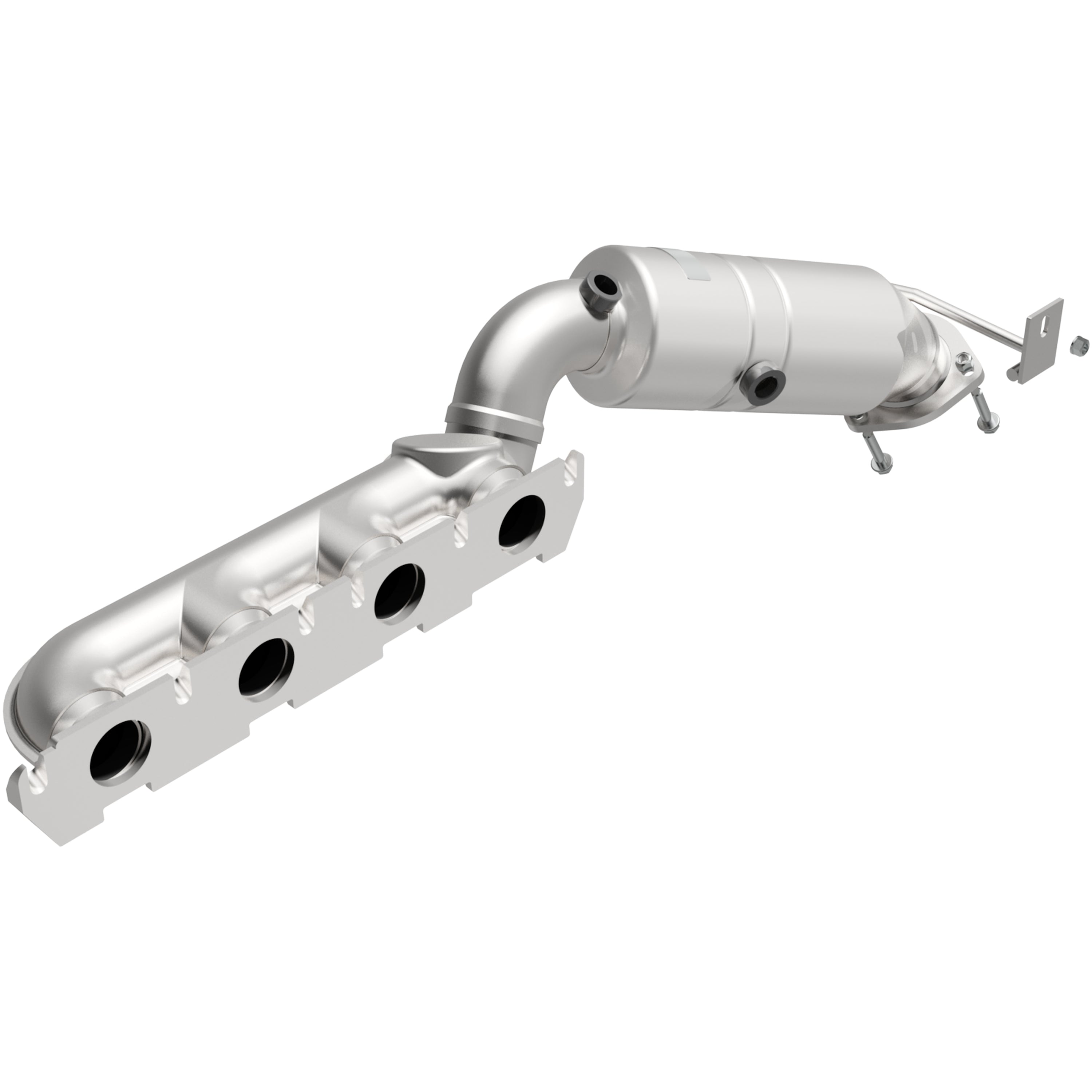 OEM Grade Federal / EPA Compliant Manifold Catalytic Converter <br>07-11 Audi A6 Quattro 4.2L, 07-10 Audi A8 Quattro 4.2L