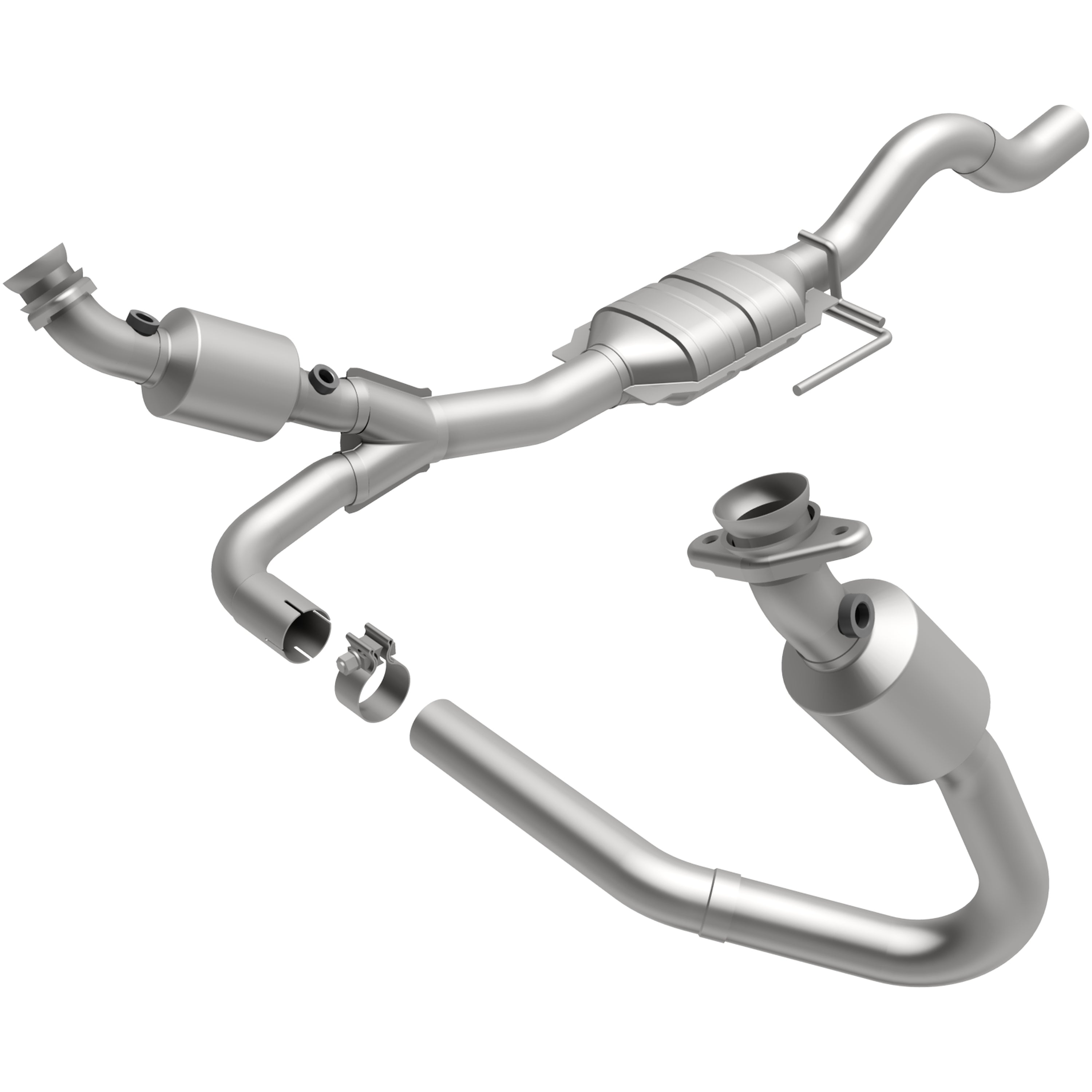 HM Grade Federal / EPA Compliant Direct-Fit Catalytic Converter <br>00-03 Dodge Dakota 3.9L, 5.9L