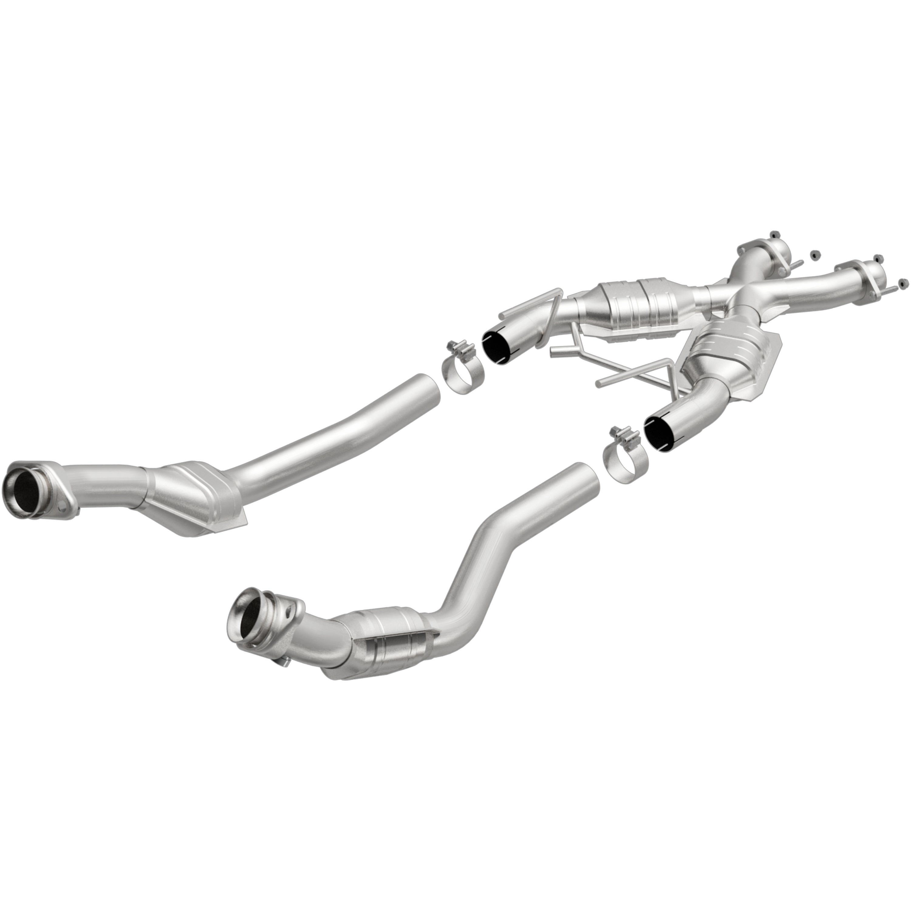 Standard Grade Federal / EPA Compliant Direct-Fit Catalytic Converter <br>86-93 Ford Mustang, 1986 Mercury Capri 5.0L