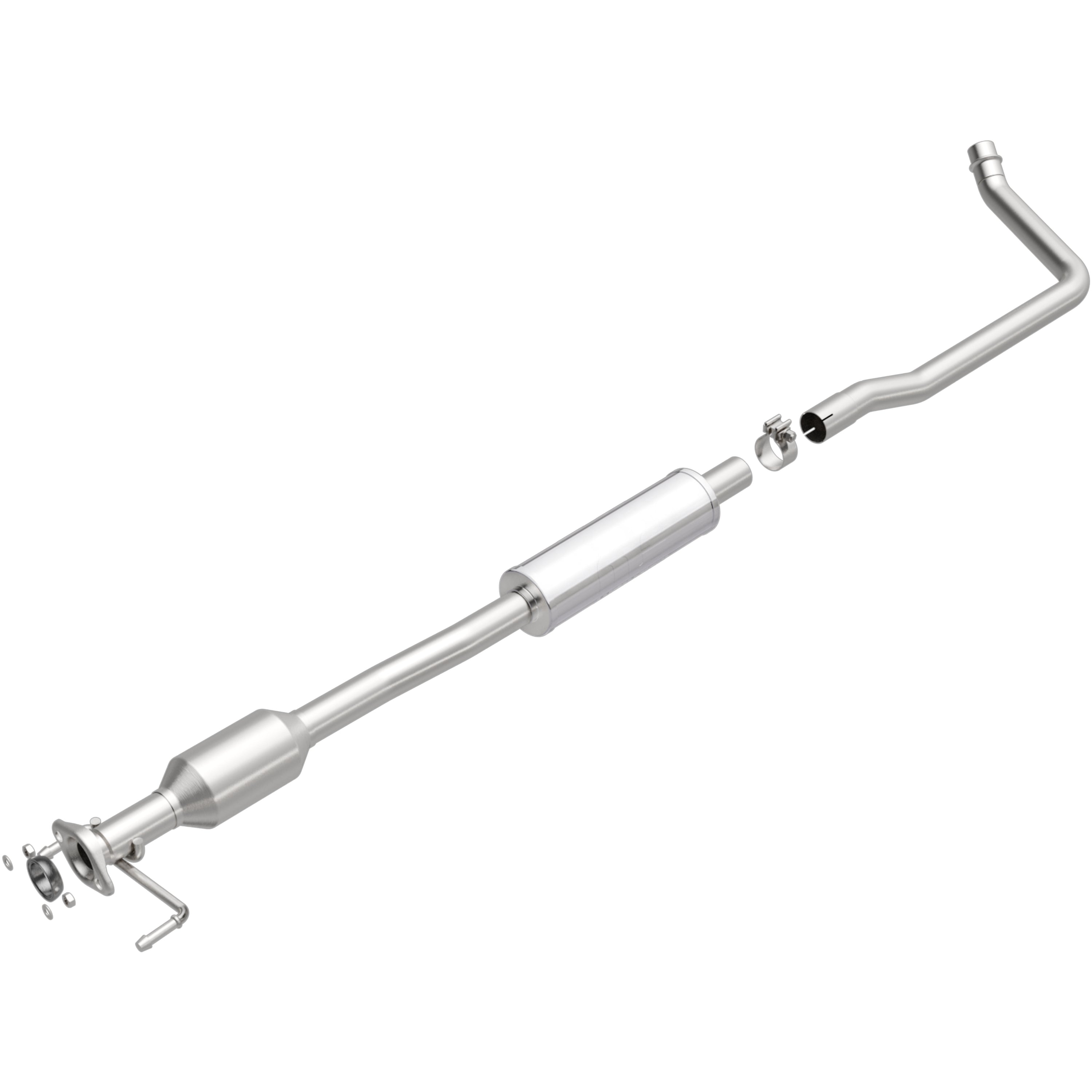 California Grade CARB Compliant Direct-Fit Catalytic Converter <br>07-09 Suzuki SX4 2.0L Rear