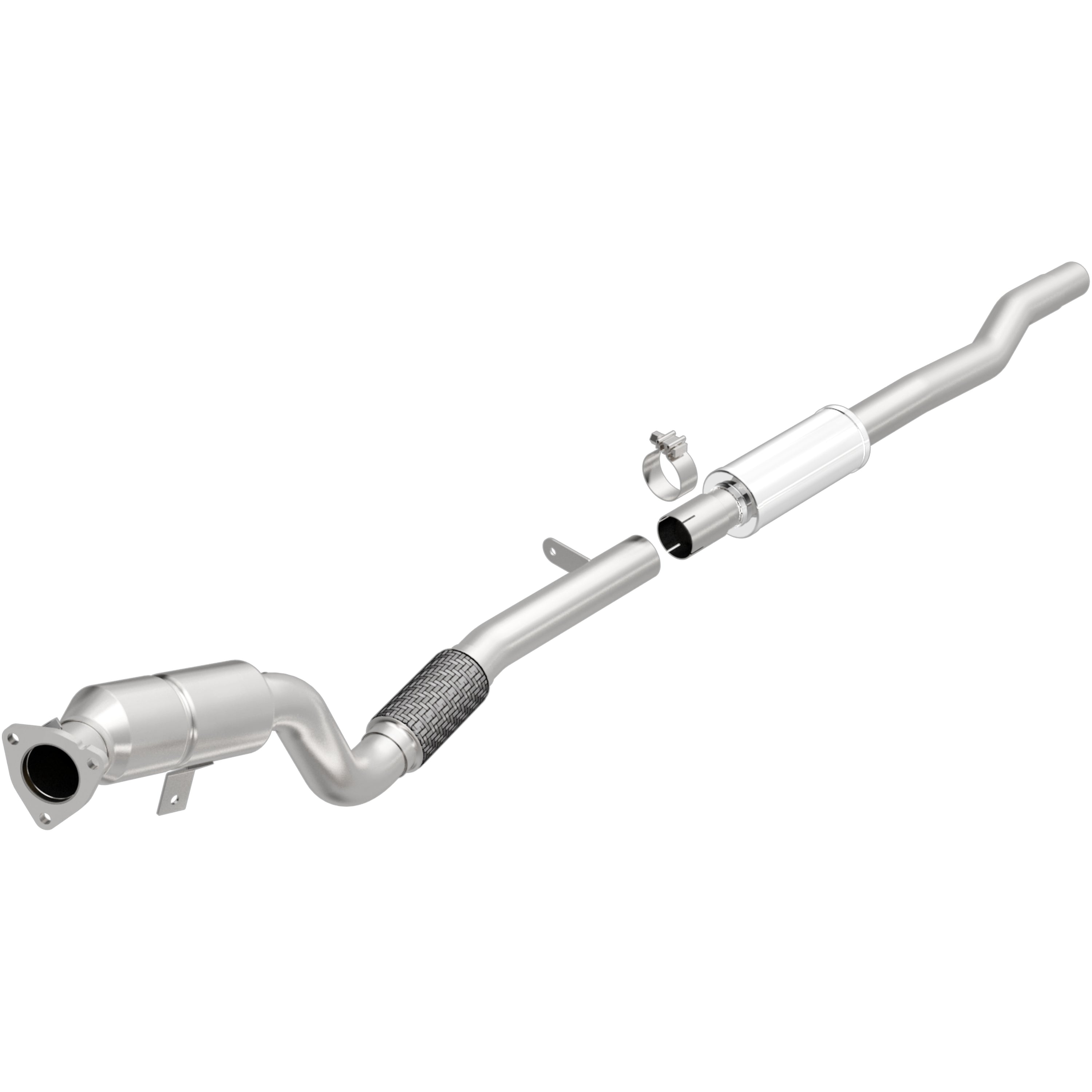 HM Grade Federal / EPA Compliant Direct-Fit Catalytic Converter <br>04-06 Audi A8 Quattro 4.2L