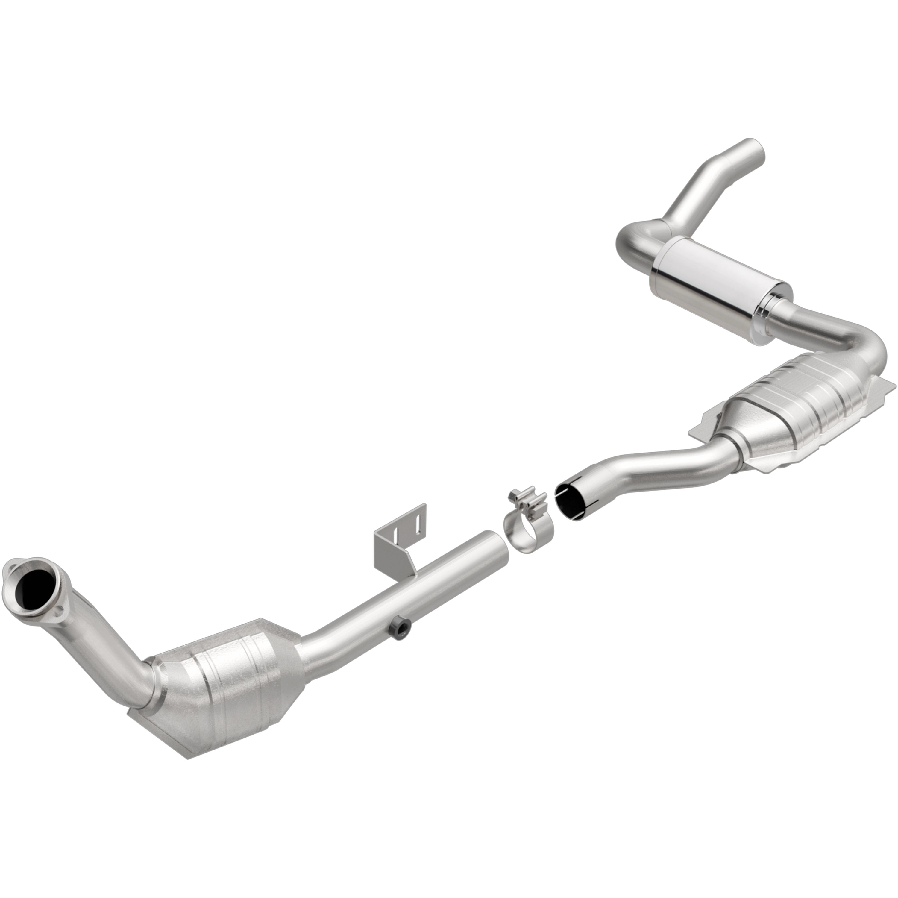 HM Grade Federal / EPA Compliant Direct-Fit Catalytic Converter <br>01-02 Mercedes-Benz ML320 3.2L