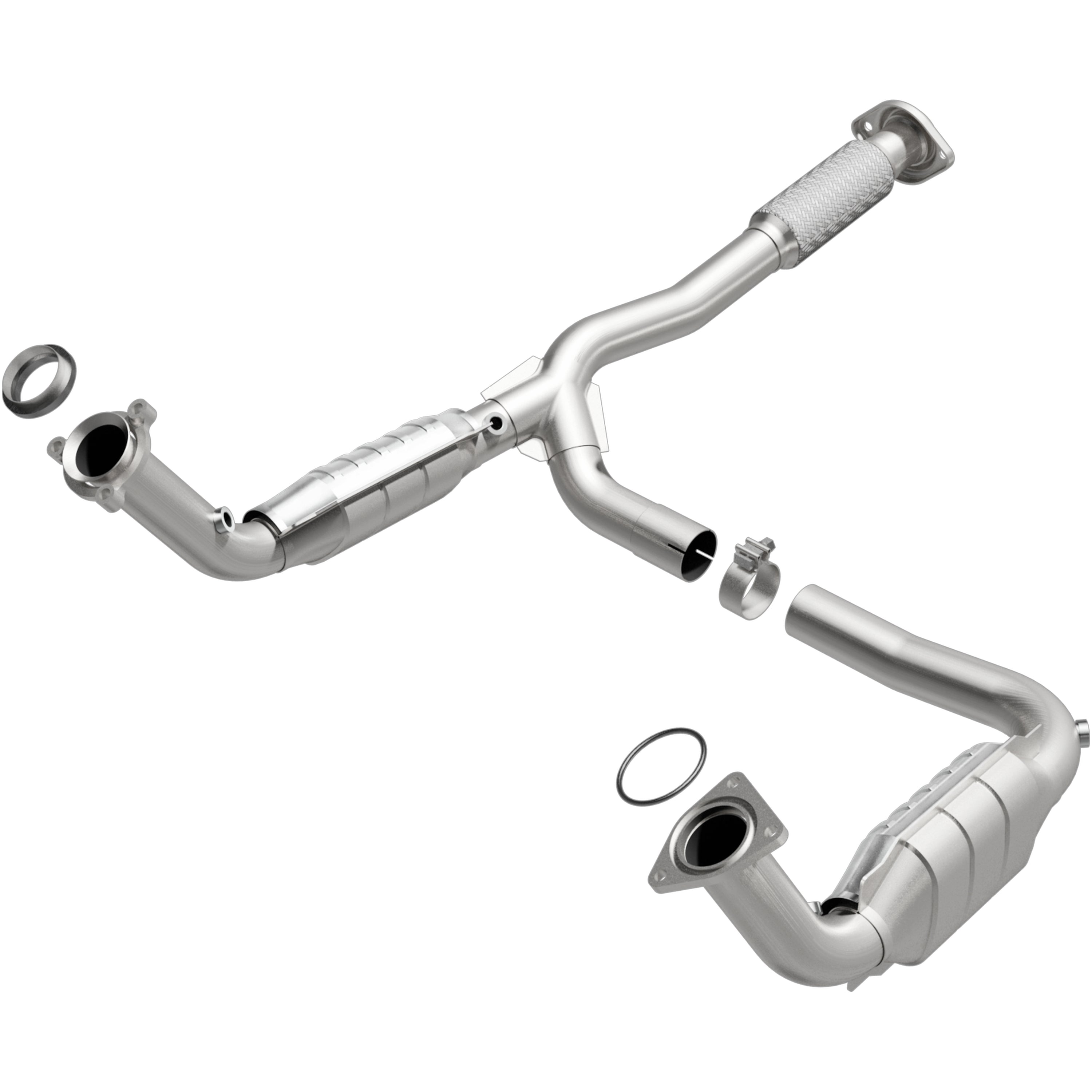 OEM Grade Federal / EPA Compliant Direct-Fit Catalytic Converter <br>03-04 Isuzu Ascender, 2004 Buick Rainier