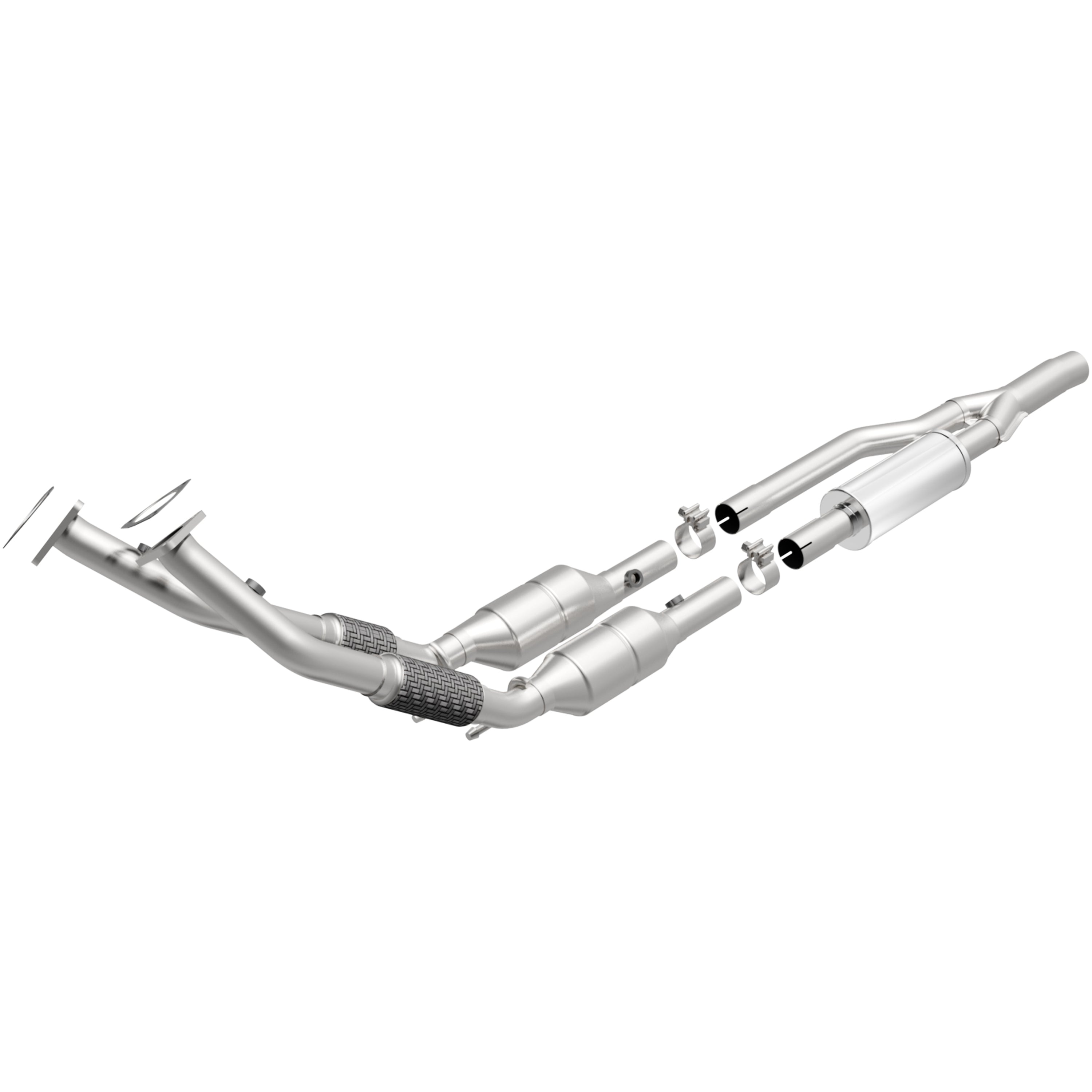 OEM Grade Federal / EPA Compliant Direct-Fit Catalytic Converter <br>08-09 Audi TT Quattro 3.2L