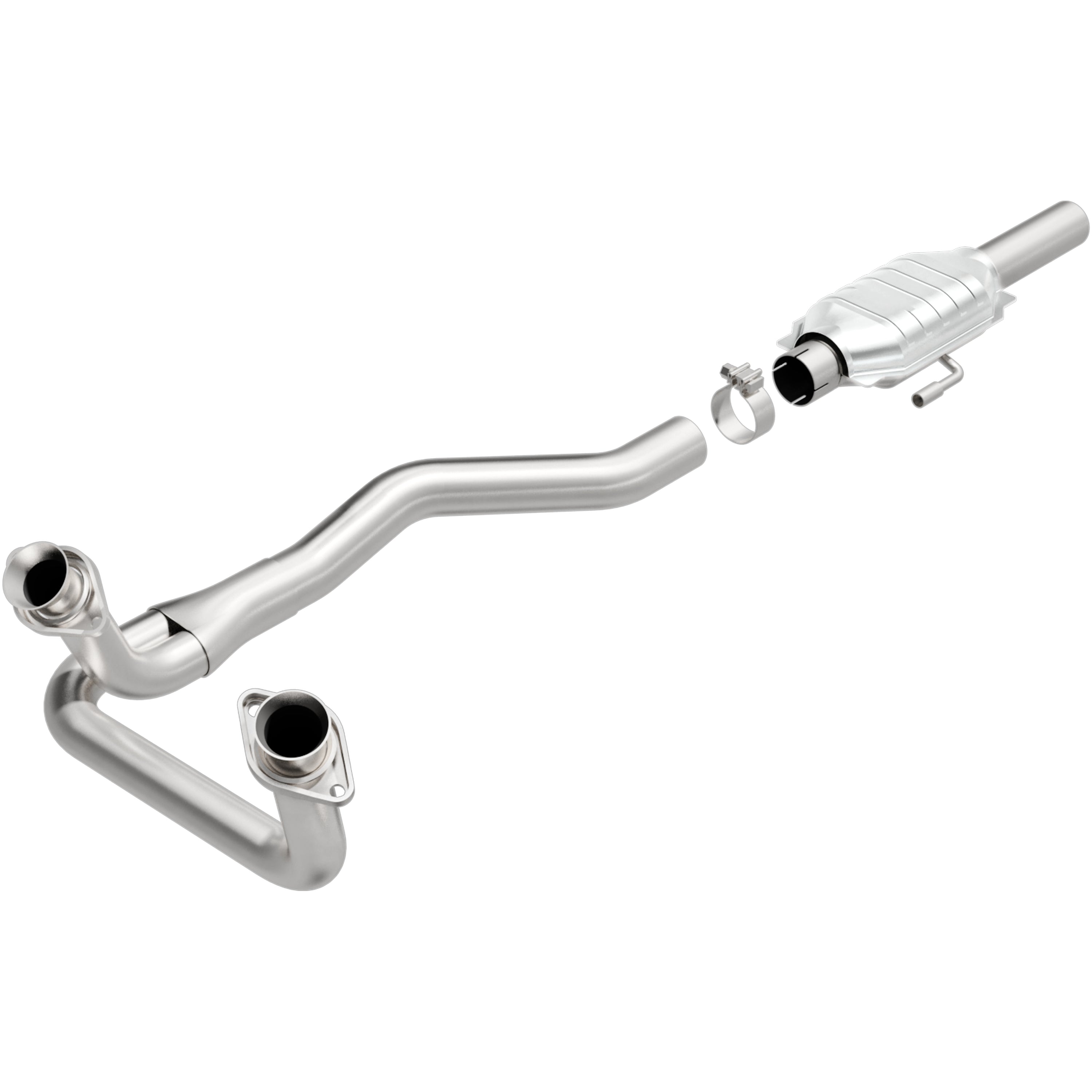 Standard Grade Federal / EPA Compliant Direct-Fit Catalytic Converter <br>86-91 Ford E-150, E-250 Econoline