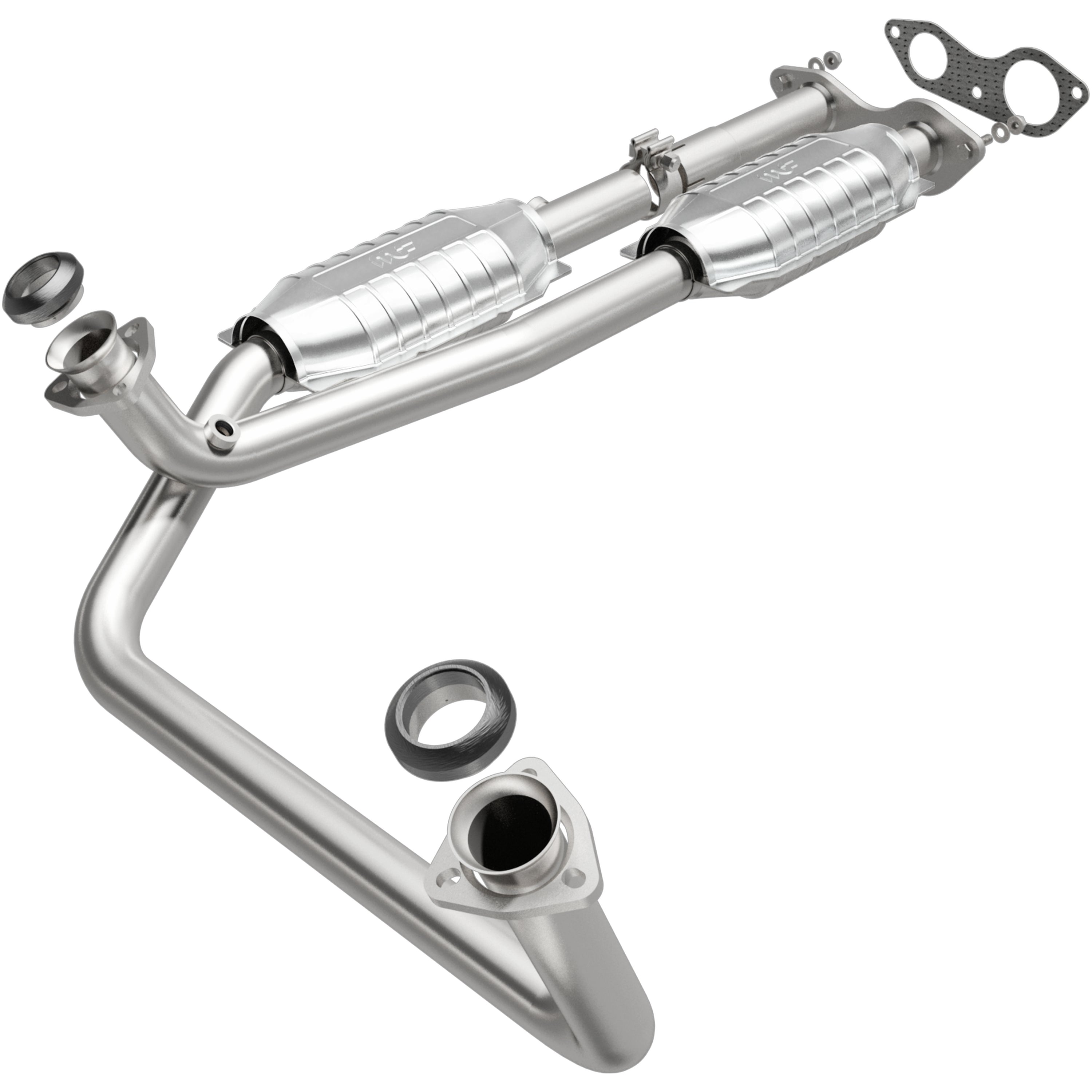 HM Grade Federal / EPA Compliant Direct-Fit Catalytic Converter <br>99-00 Cadillac Escalade, 96-99 Chevy C/ K 1500 5.7L