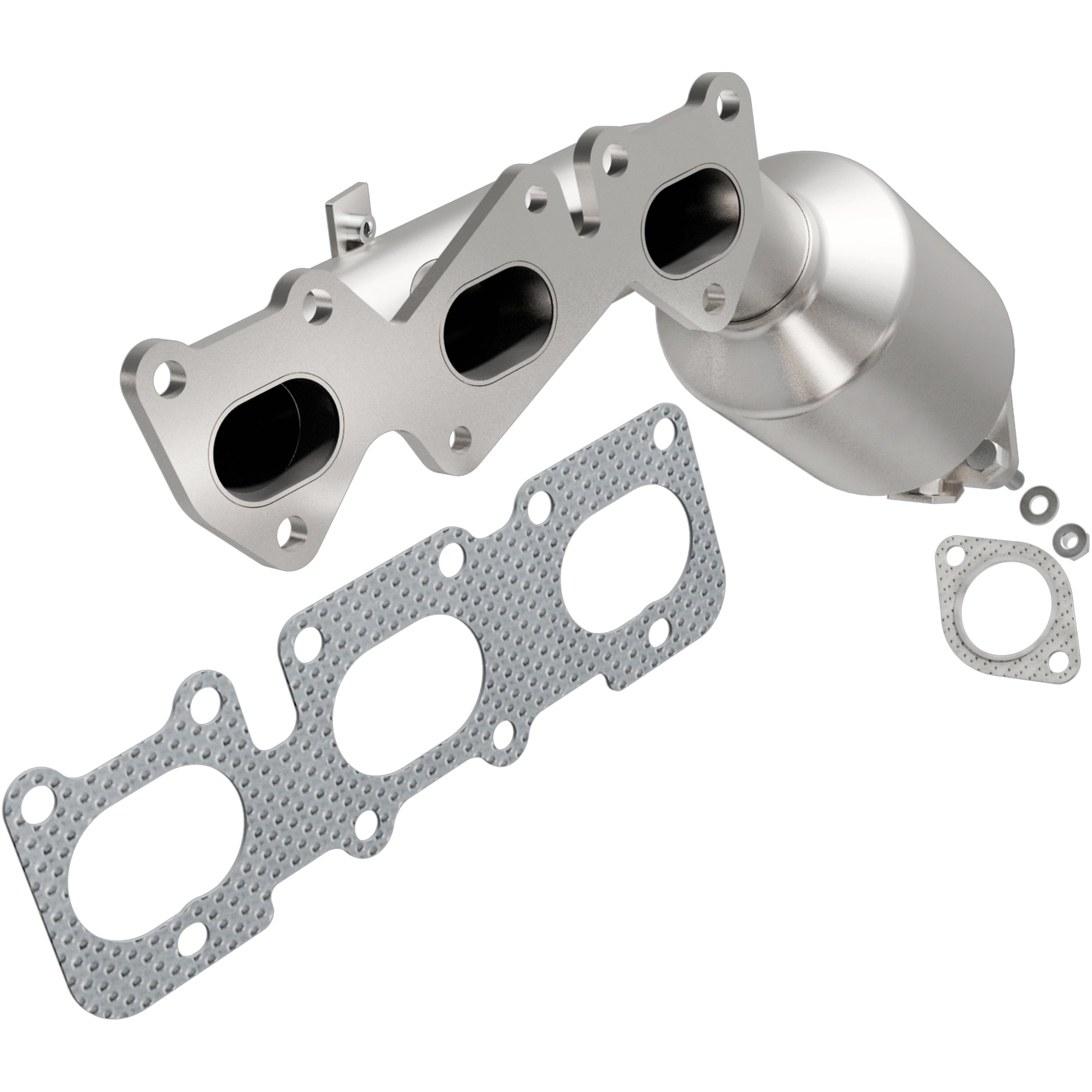 OEM Grade Federal / EPA Compliant Manifold Catalytic Converter <br>10-12 Hyundai Genesis Coupe 3.8L