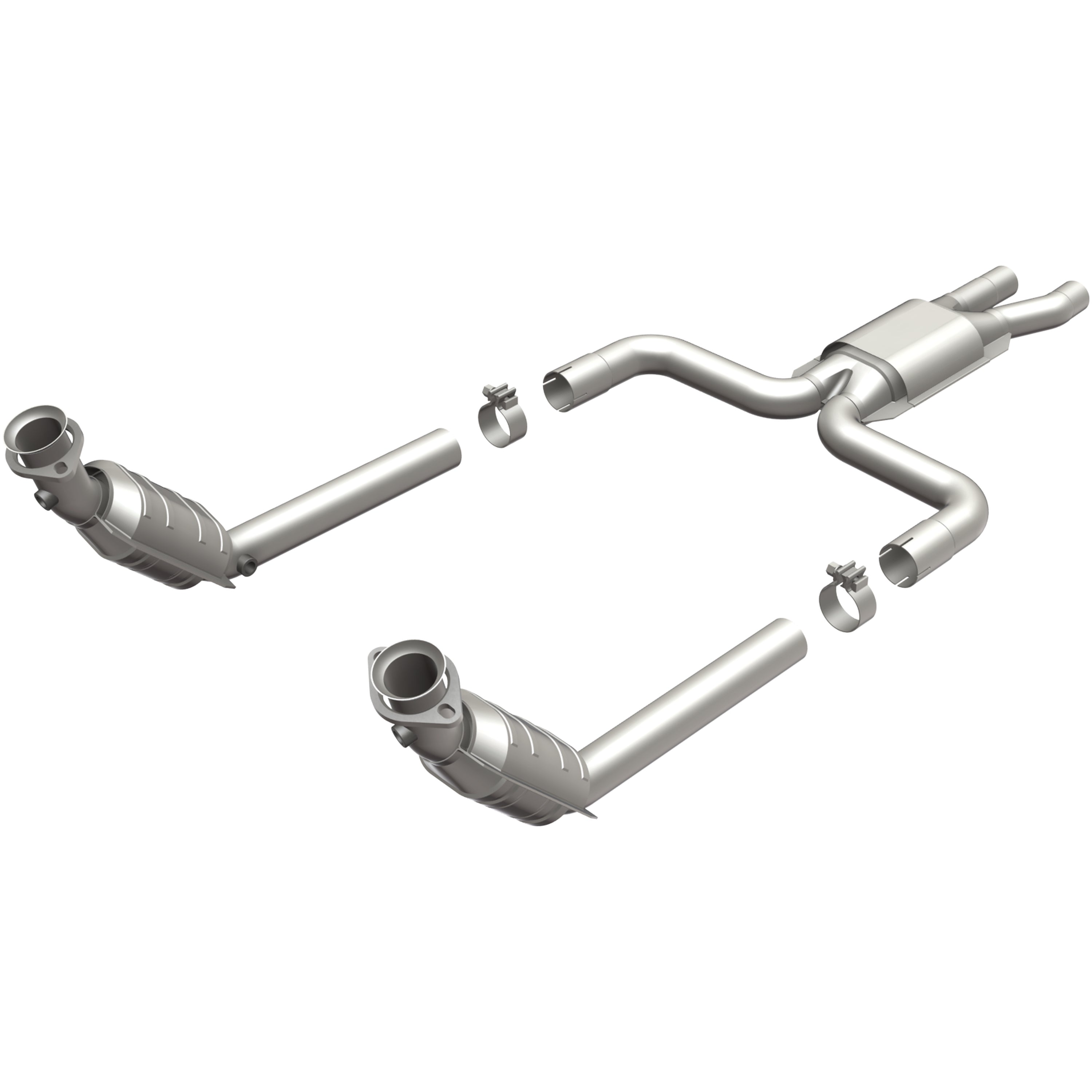 OEM Grade Federal / EPA Compliant Direct-Fit Catalytic Converter <br>04-05 Ford Thunderbird, 04-06 Lincoln LS 3.9L