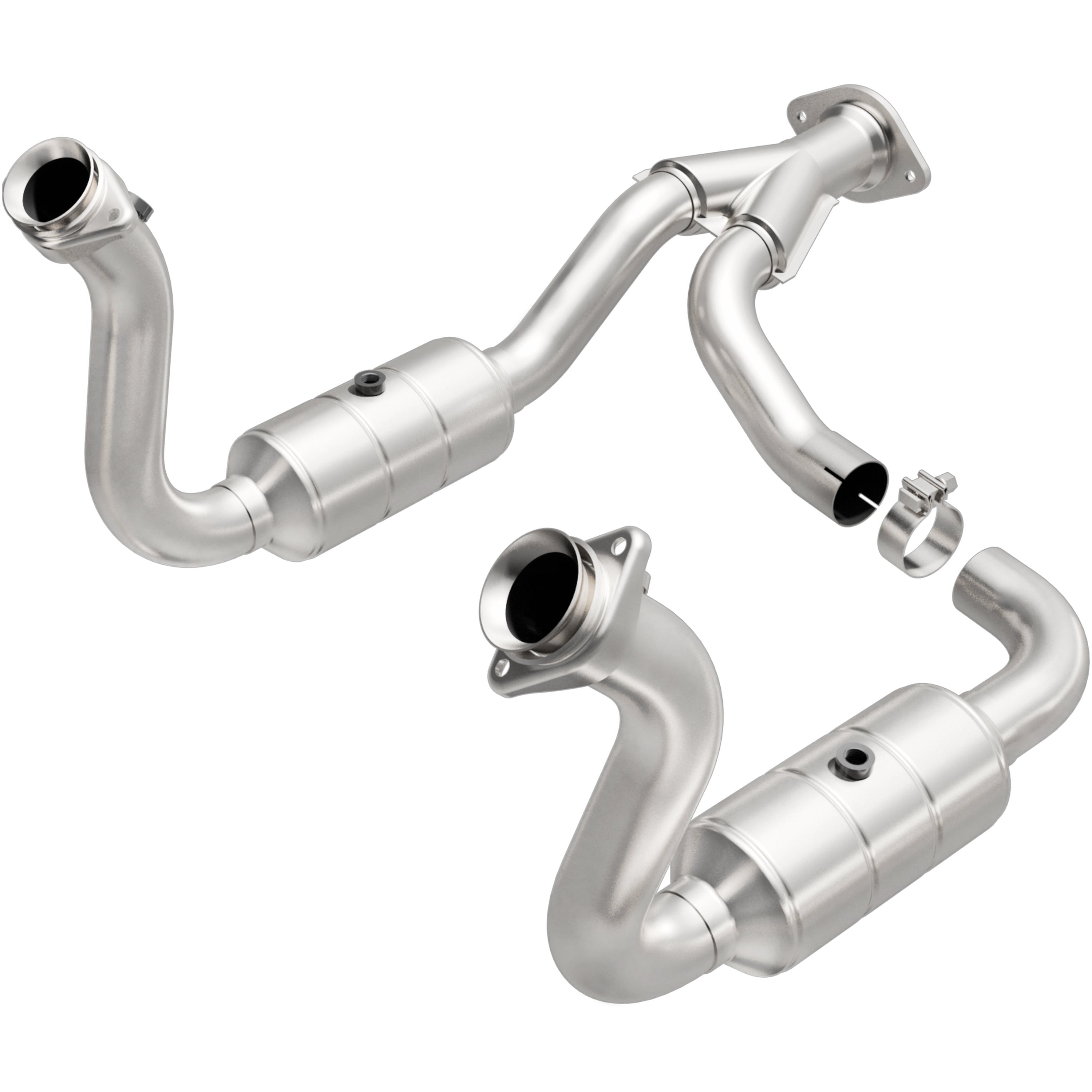 OEM Grade Federal / EPA Compliant Direct-Fit Catalytic Converter <br>08-10 Ford F-250, F-350 Super Duty