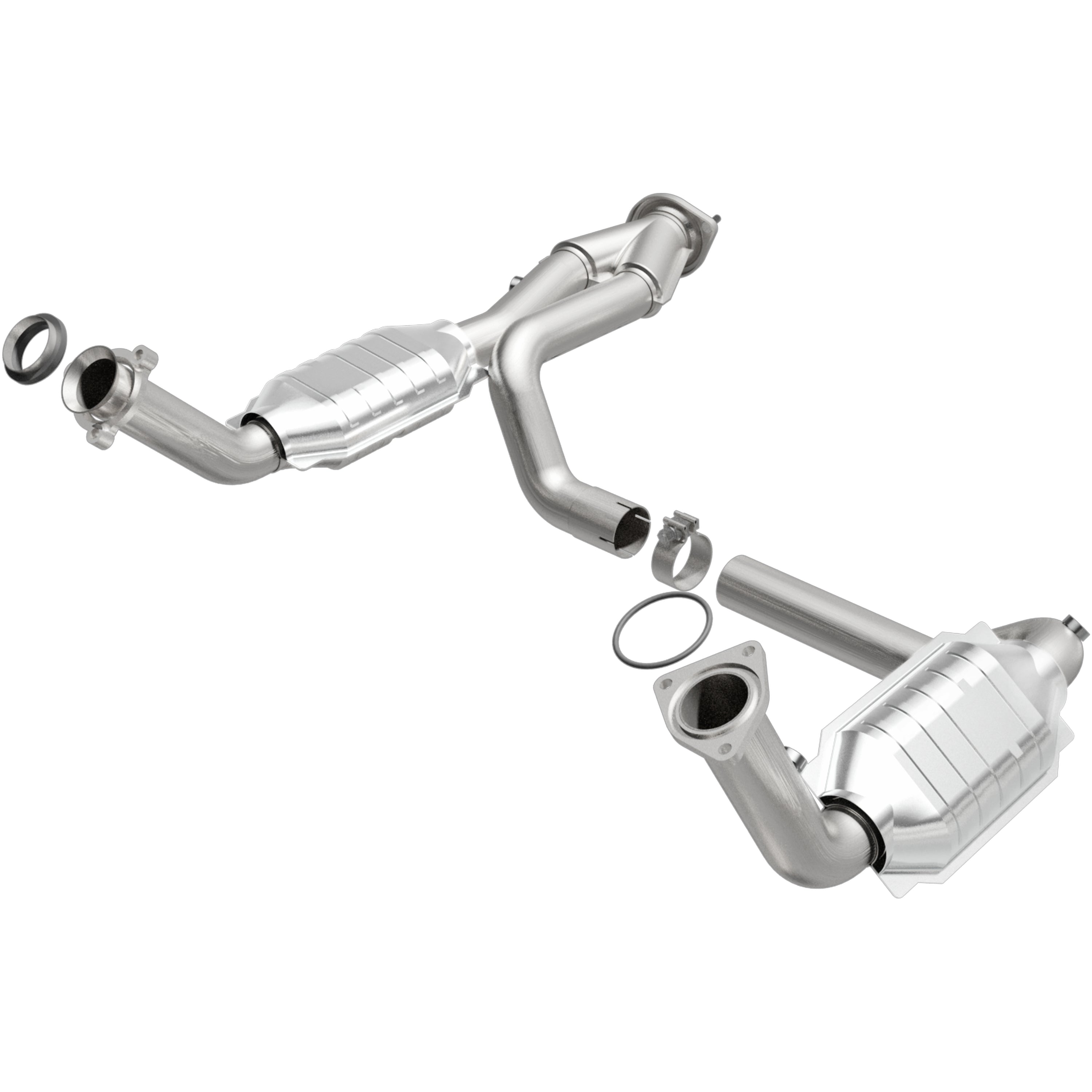 OEM Grade Federal / EPA Compliant Direct-Fit Catalytic Converter <br>02-05 Cadillac Escalade, 02-06 Chevrolet Avalanche 1500