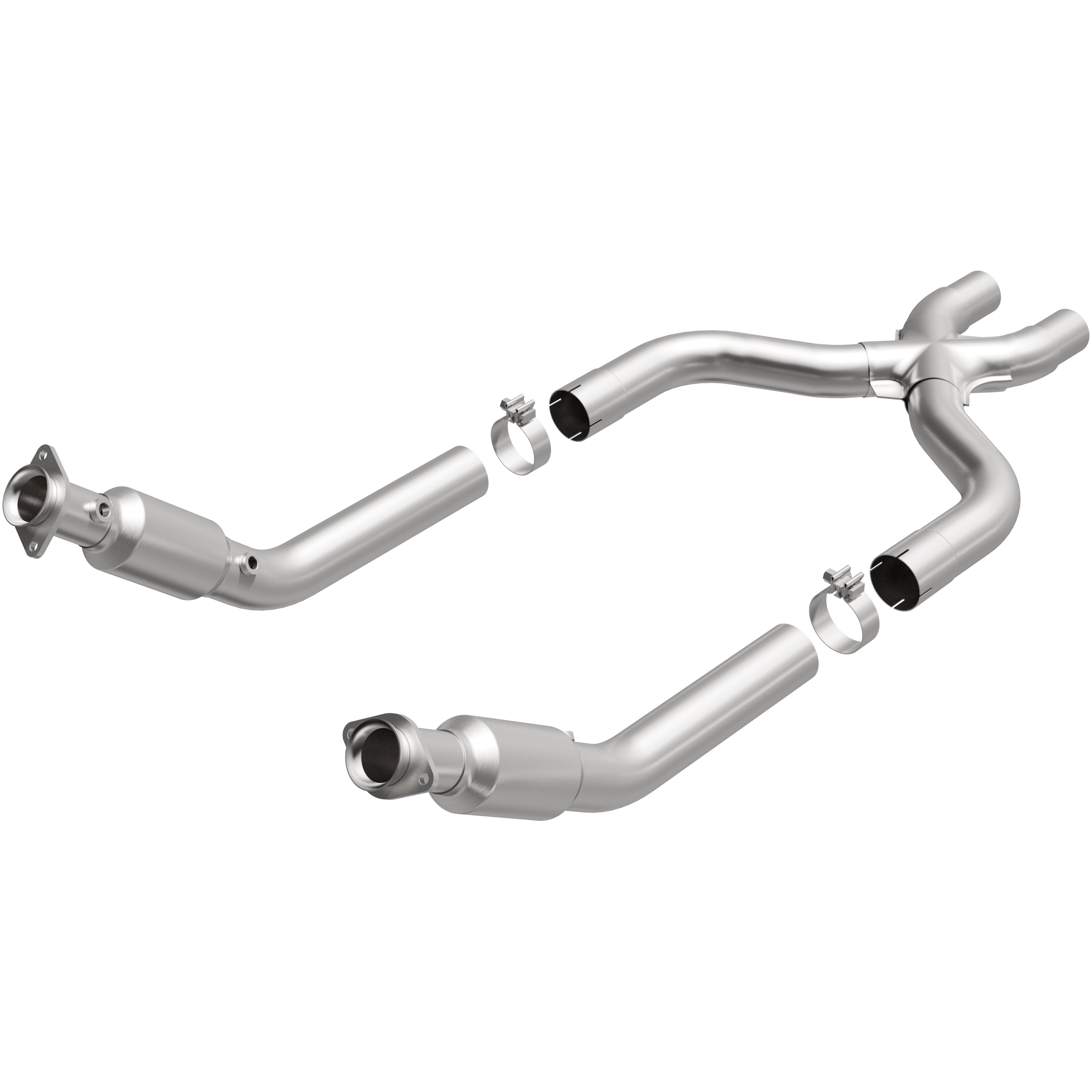 OEM Grade Federal / EPA Compliant Direct-Fit Catalytic Converter <br>13-14 Ford Mustang 5.8L