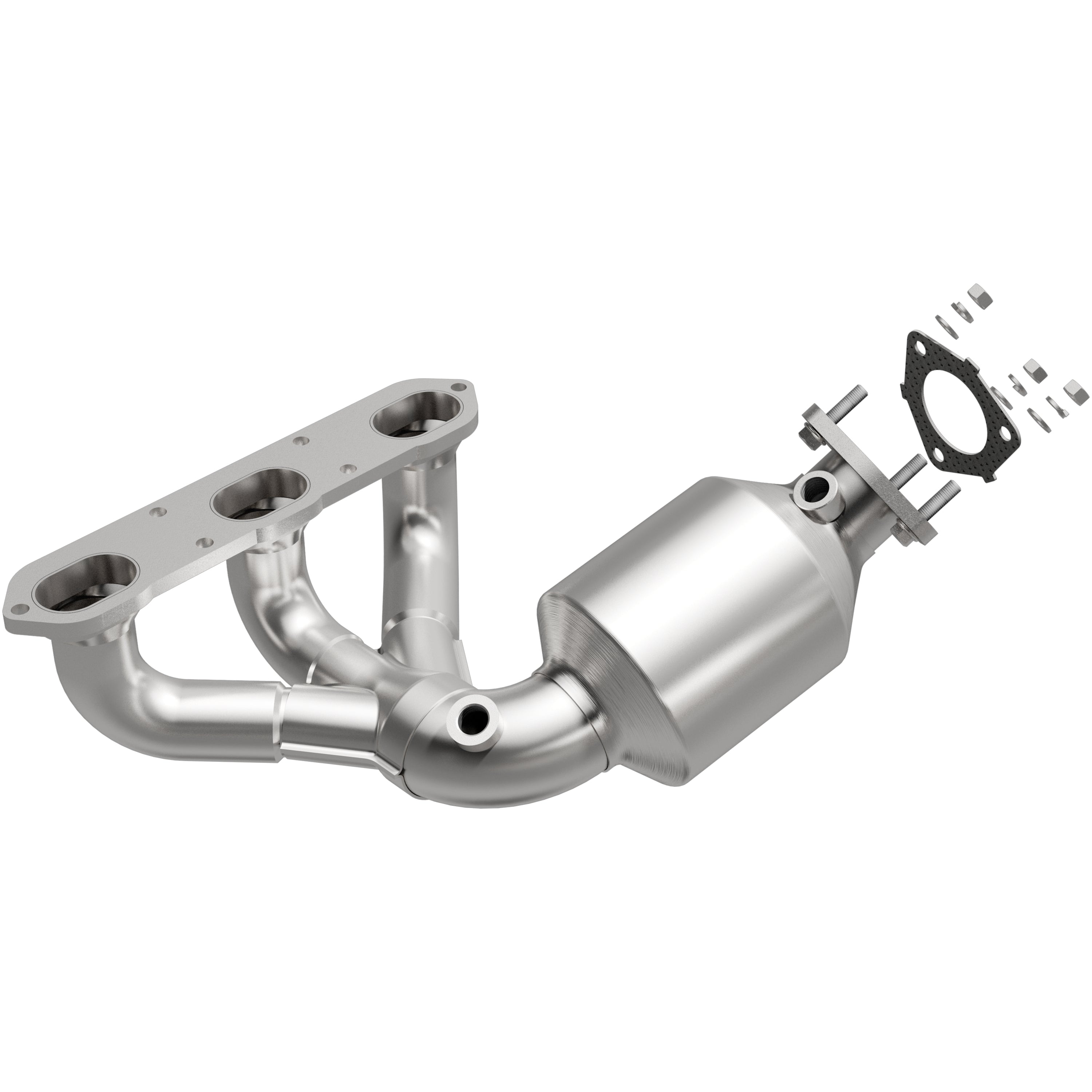 California Grade CARB Compliant Direct-Fit Catalytic Converter <br>2006 Porsche Cayman 3.4L Left