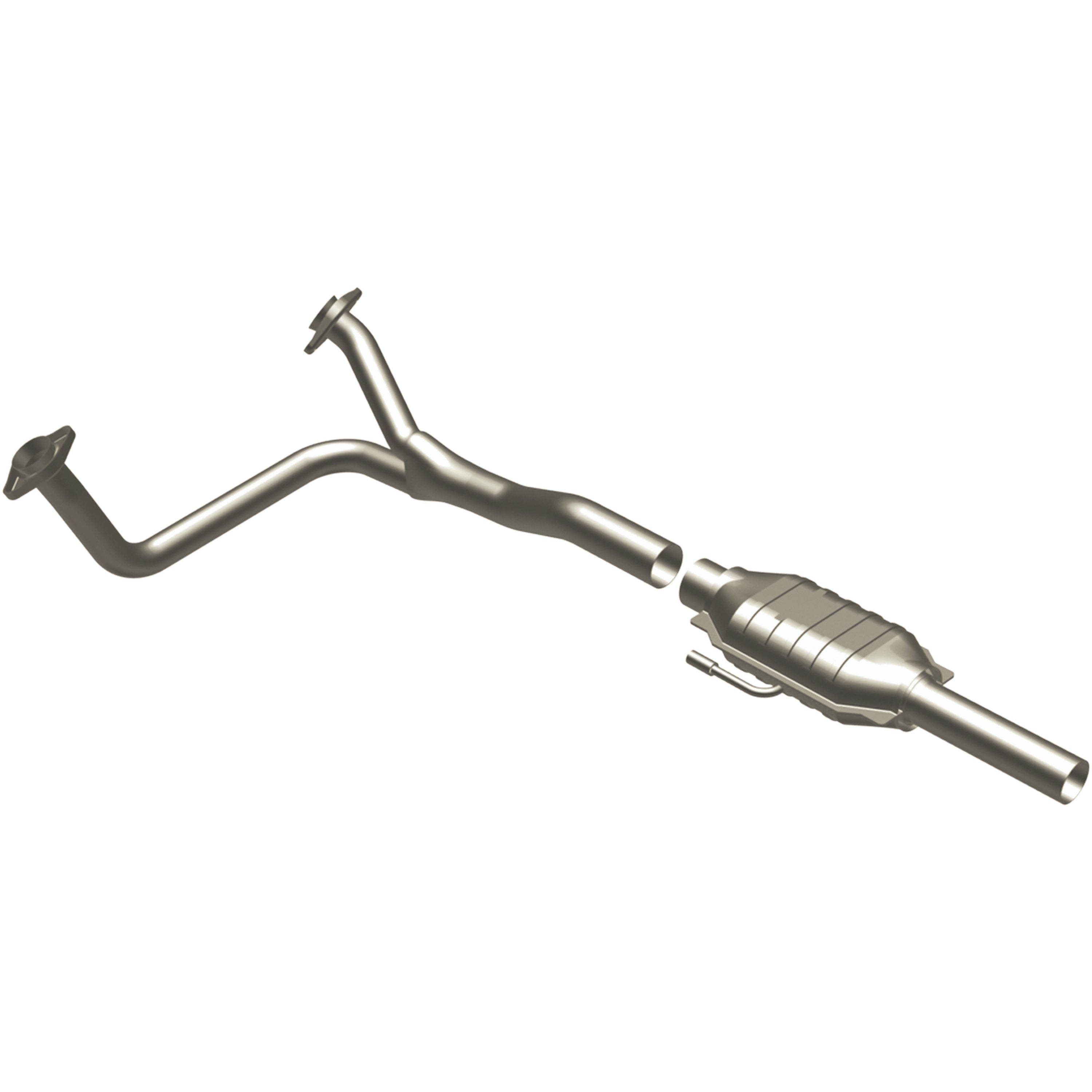 Standard Grade Federal / EPA Compliant Direct-Fit Catalytic Converter <br>84-87 Ford Bronco, F-150, F-250, F-350 5.8L