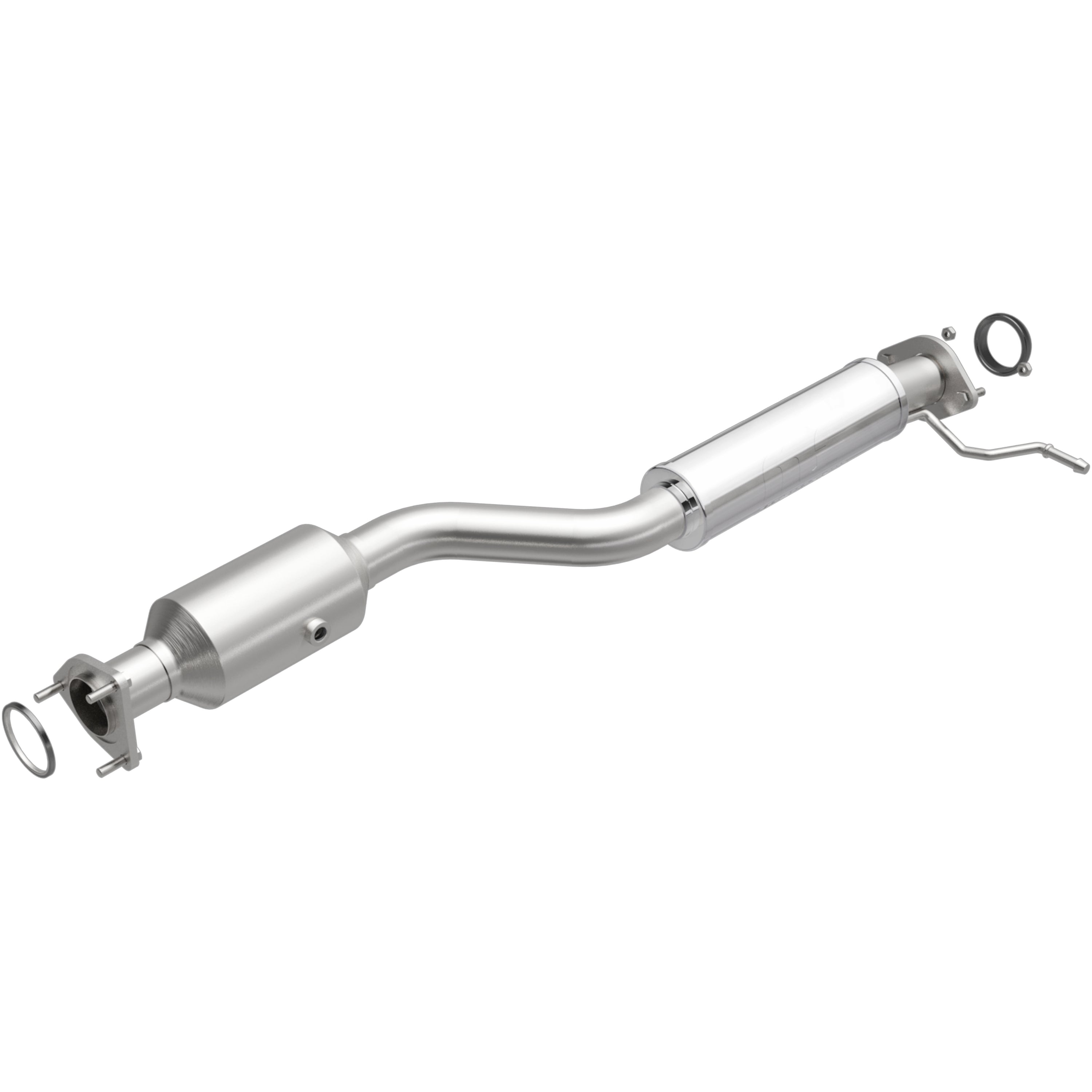 California Grade CARB Compliant Direct-Fit Catalytic Converter <br>04-11 Mazda RX-8 1.3L Manual