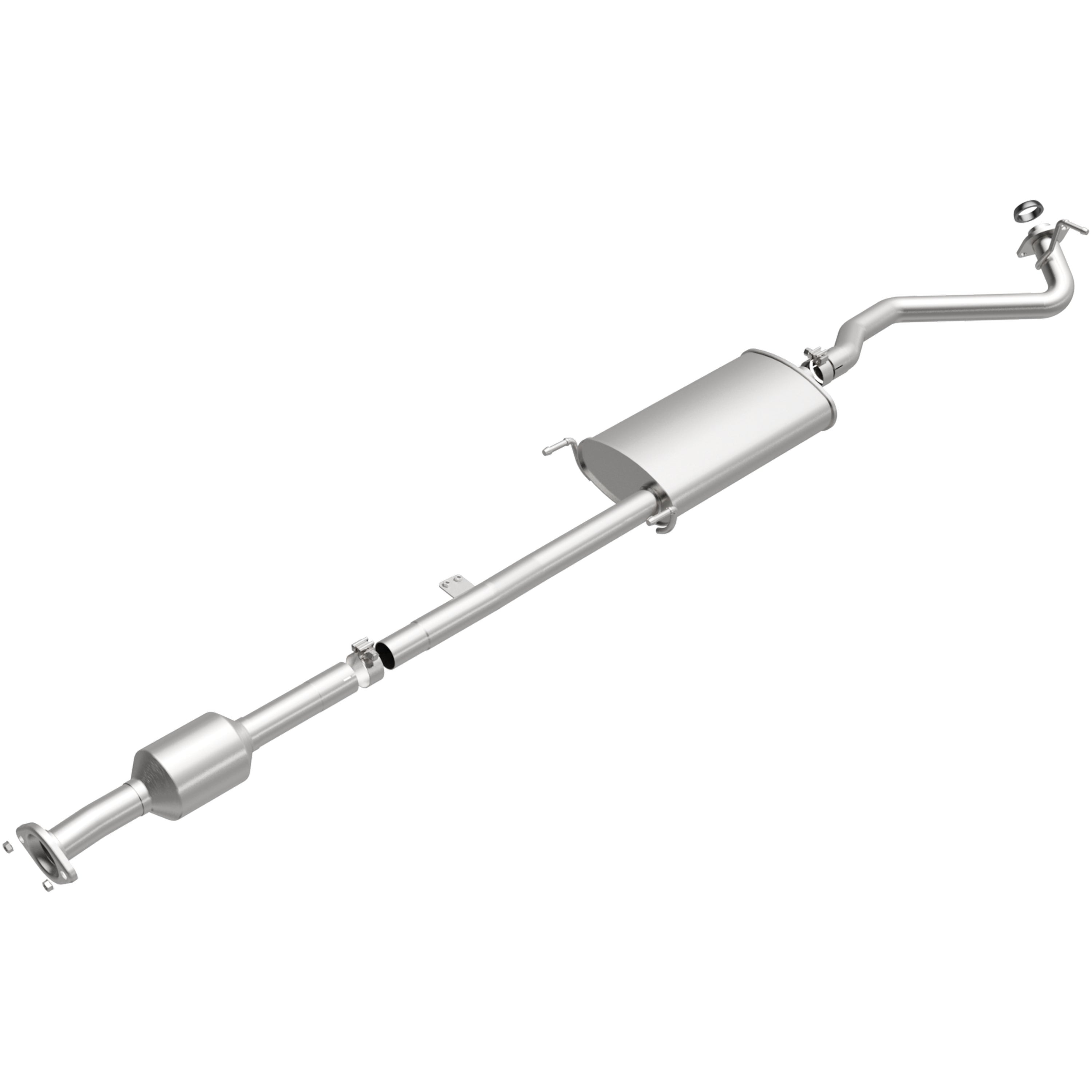 OEM Grade Federal / EPA Compliant Direct-Fit Catalytic Converter <br>08-10 Toyota Highlander 3.3L Rear