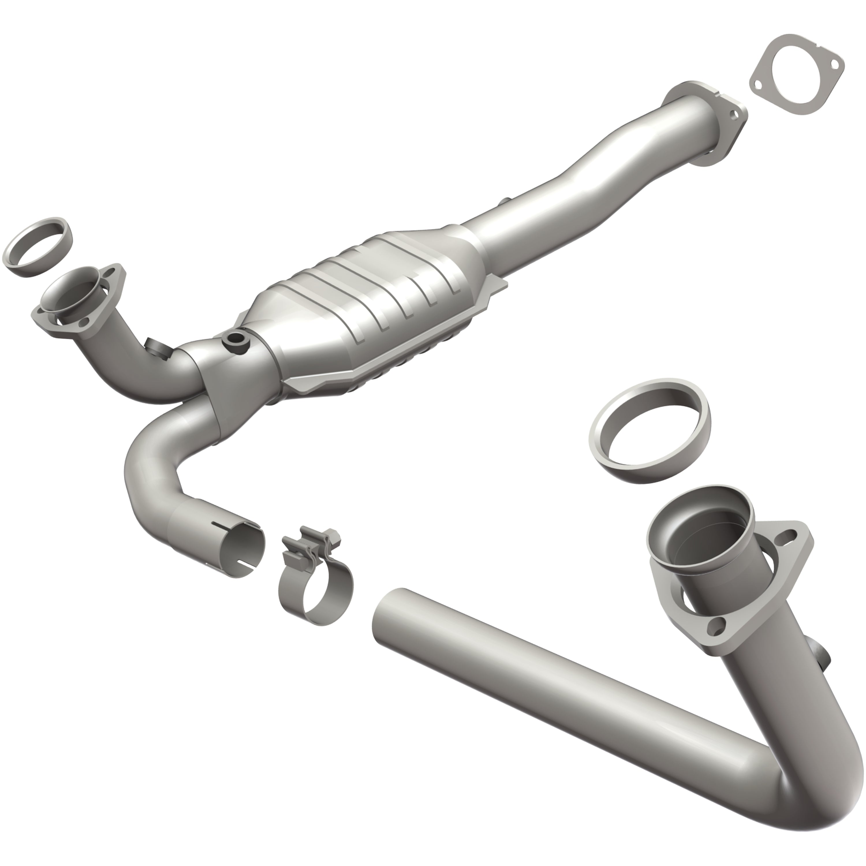 HM Grade Federal / EPA Compliant Direct-Fit Catalytic Converter <br>96-99 Chevy, GMC C1500, K1500 4.3L, 5.0L