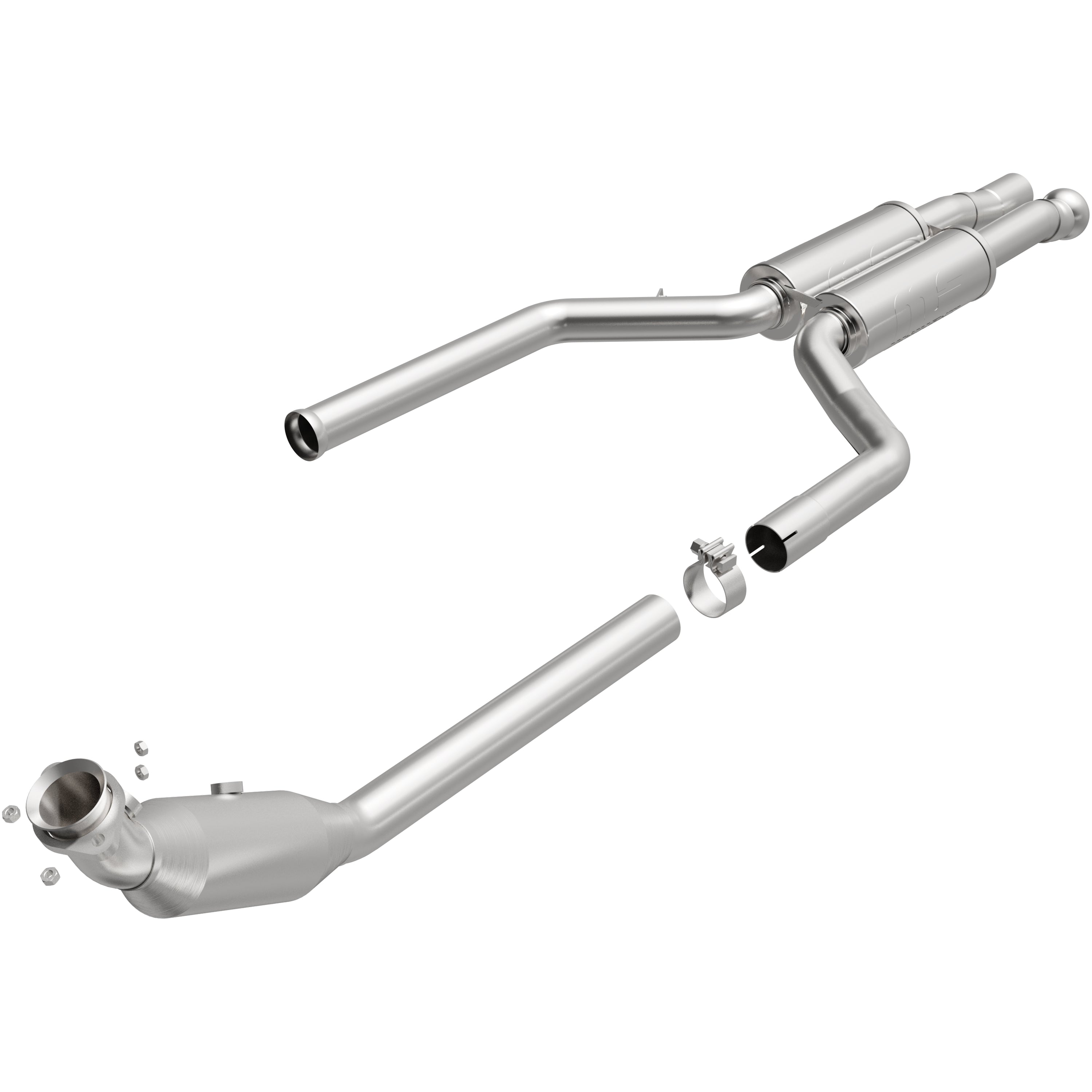 OEM Grade Federal / EPA Compliant Direct-Fit Catalytic Converter <br>15-17 Mercedes-Benz E400 3.0L