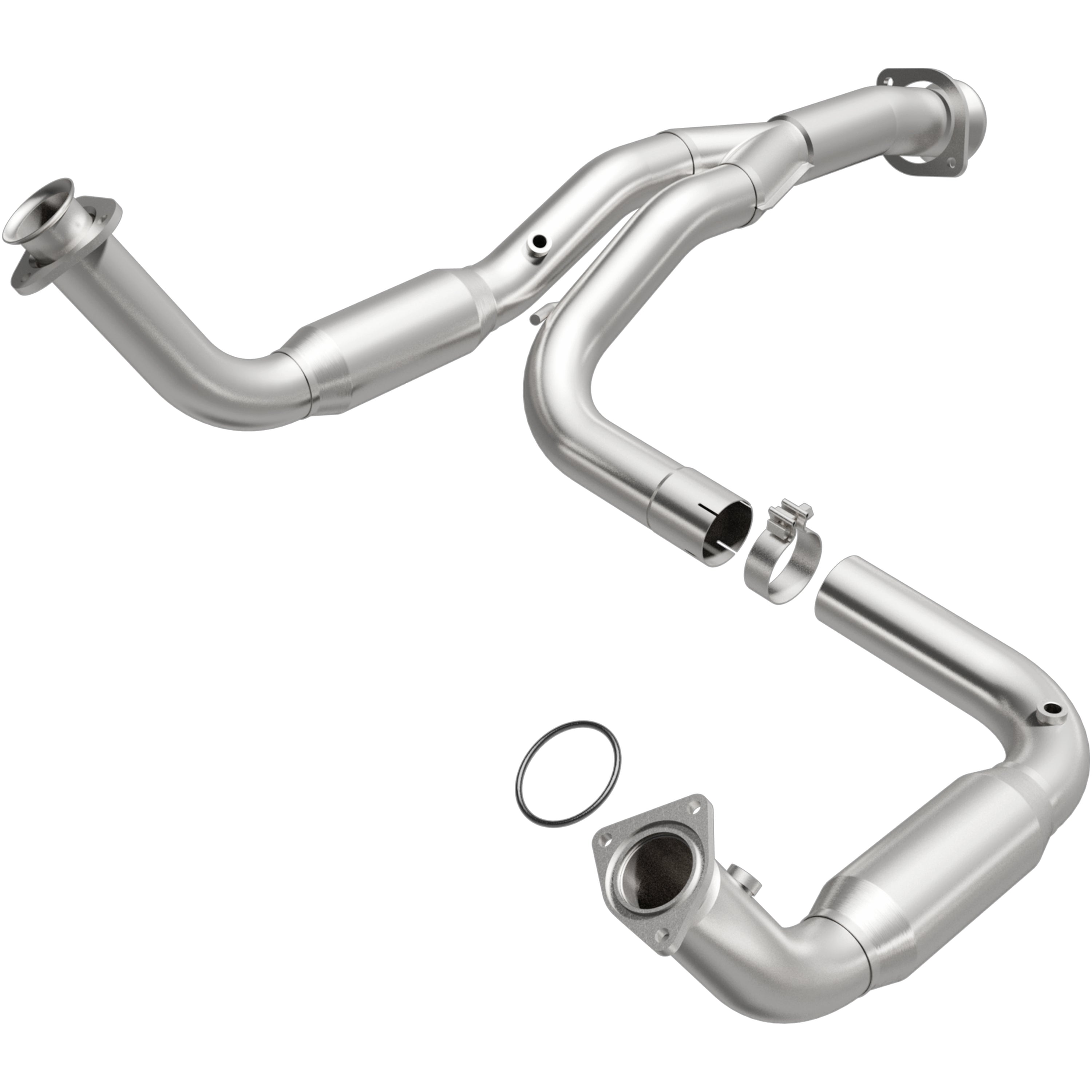 California Grade CARB Compliant Direct-Fit Catalytic Converter <br>07-10 Chevy Silverado, GMC Sierra 2500HD, 3500HD