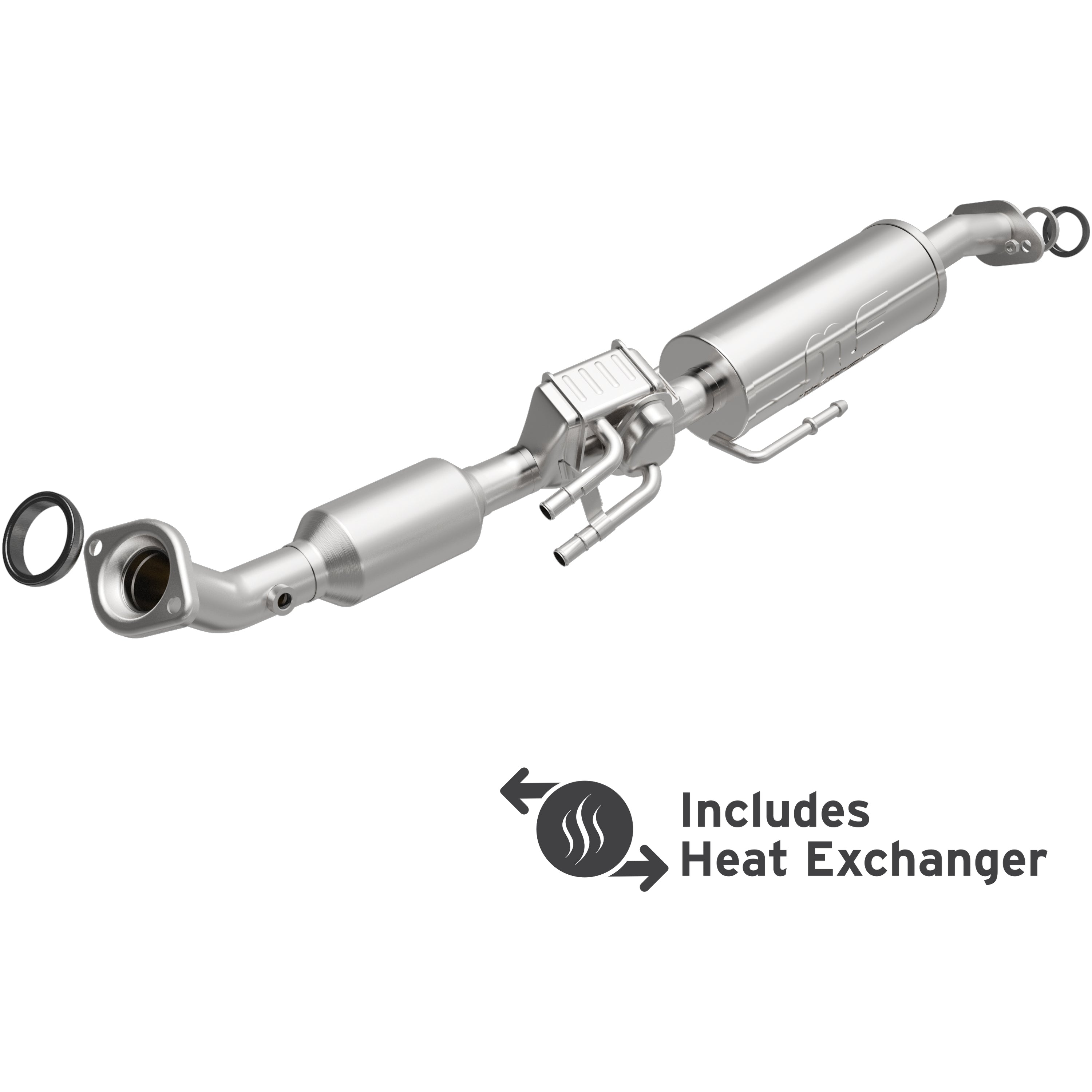 OEM Grade Federal / EPA Compliant Direct-Fit Catalytic Converter <br>16-22 Toyota Prius, 17-22 Prius Prime 1.8L