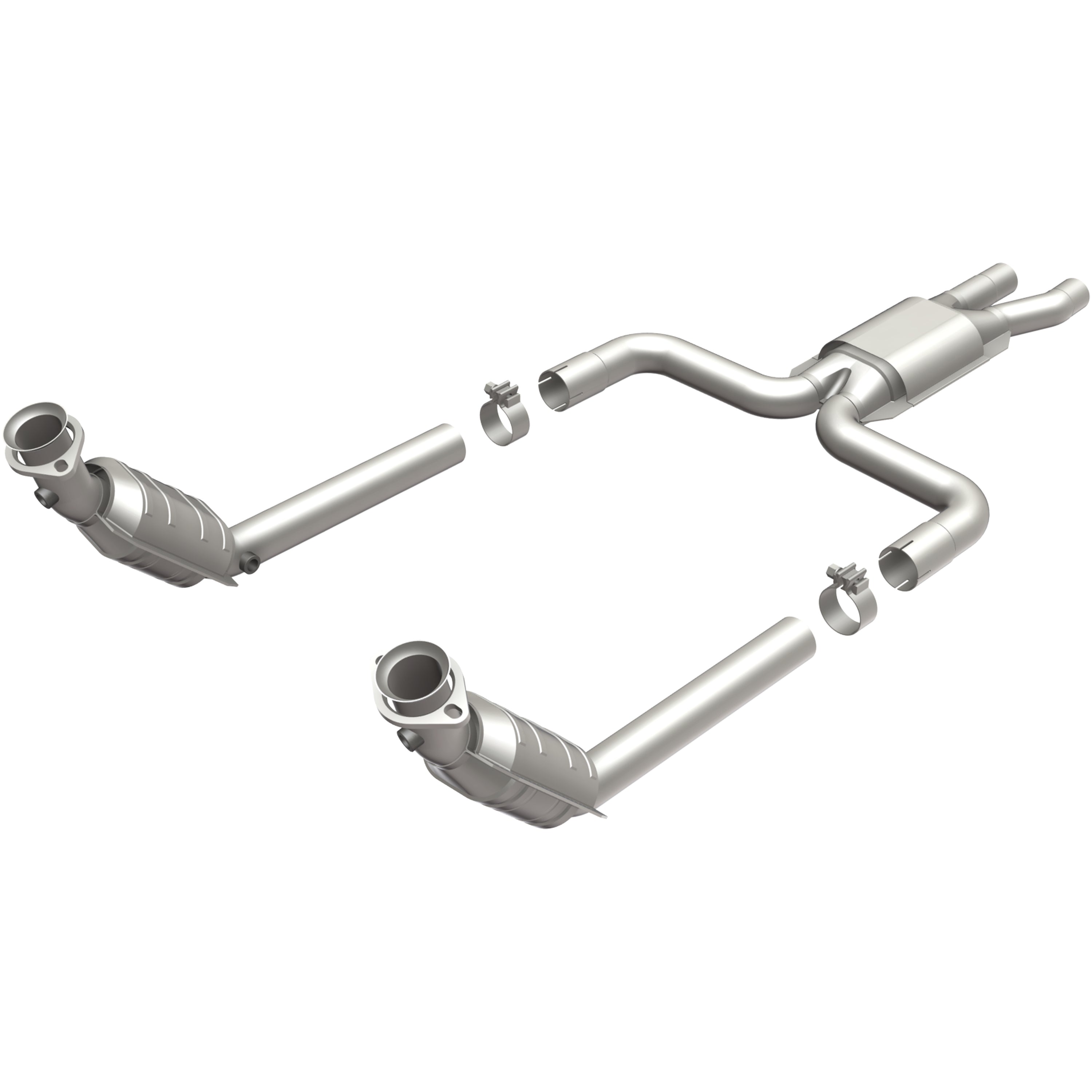 HM Grade Federal / EPA Compliant Direct-Fit Catalytic Converter <br>04-05 Ford Thunderbird, 04-06 Lincoln LS 3.9L